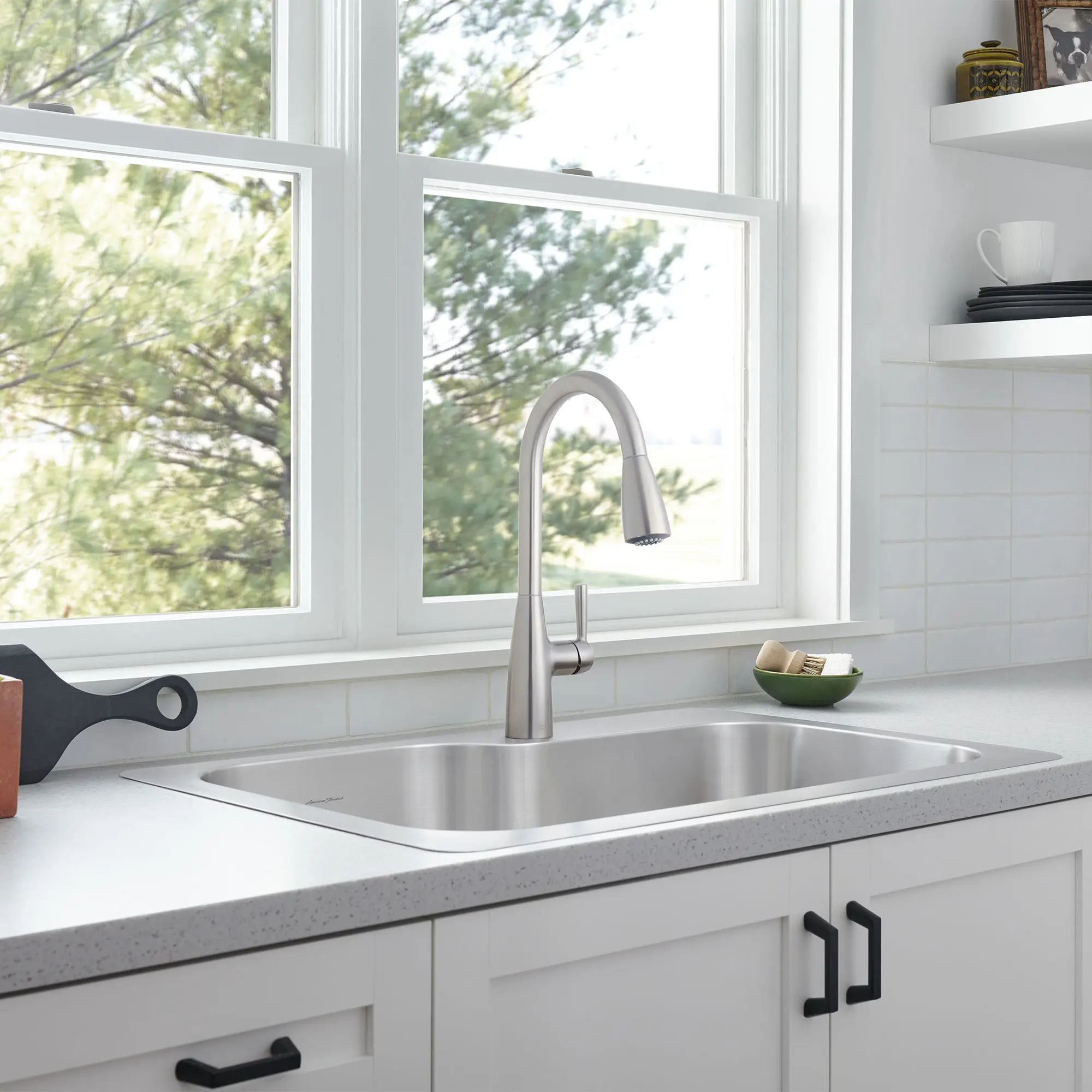 Hillsdale® 33 x 22-Inch Stainless Steel Drop-In or Undermount Single-Bowl Kitchen Sink - Image 5
