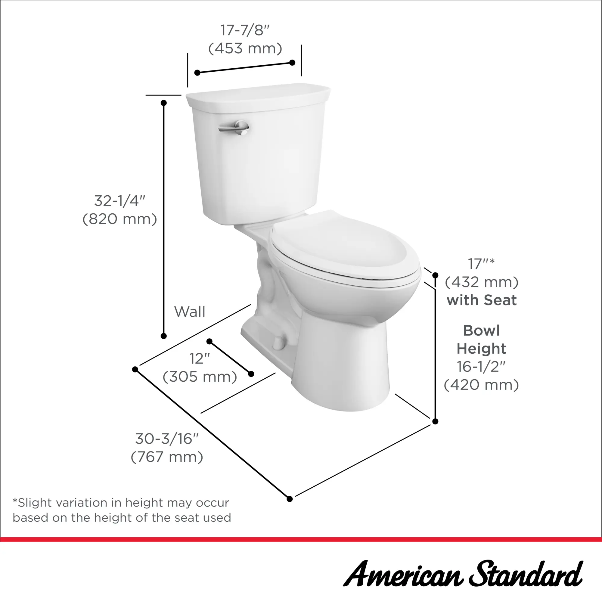 Homestead VorMax Two-Piece 1.0 gpf/3.8 Lpf Chair Height Elongated Toilet with Seat - Image 12