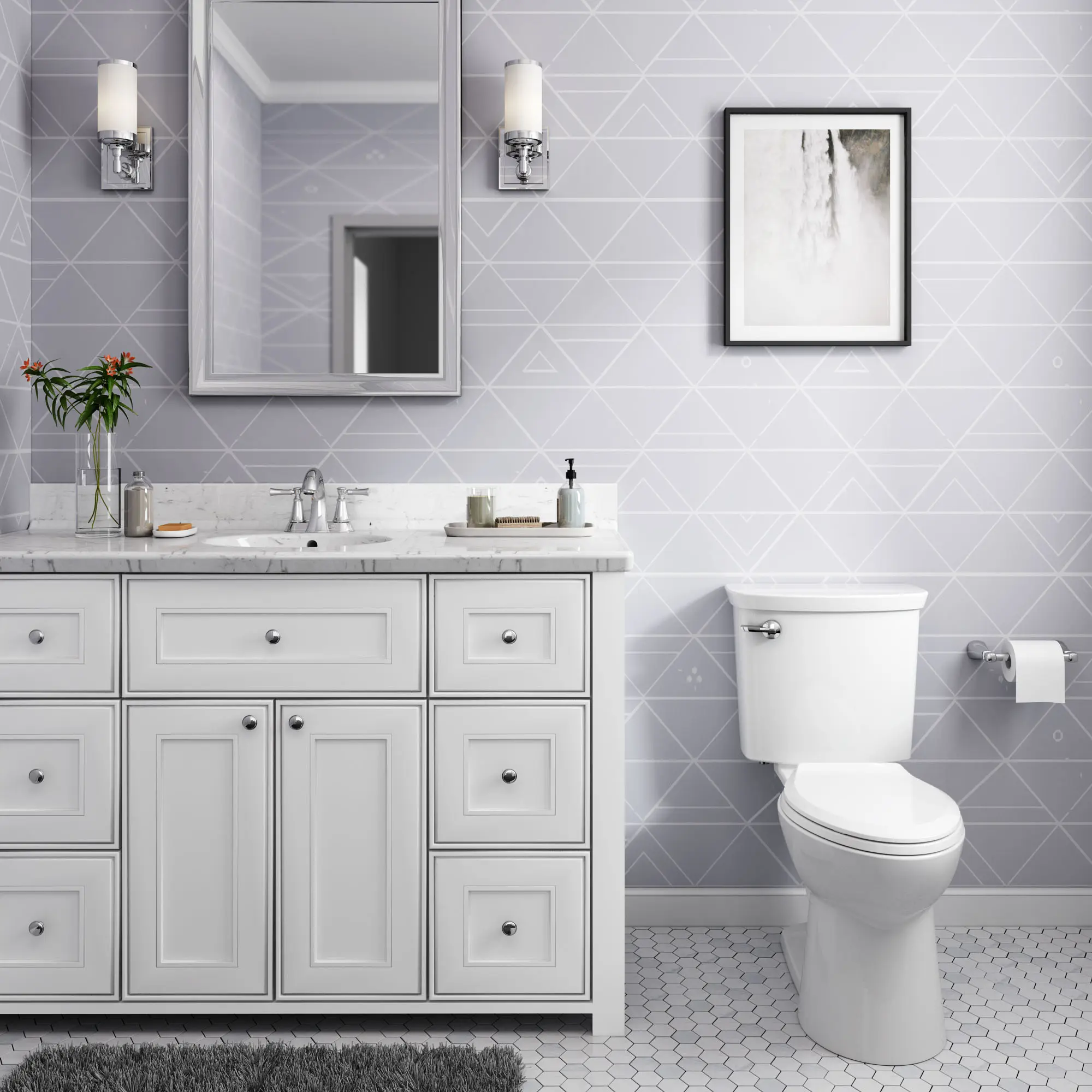 Homestead VorMax Two-Piece 1.0 gpf/3.8 Lpf Chair Height Elongated Toilet with Seat - Image 5