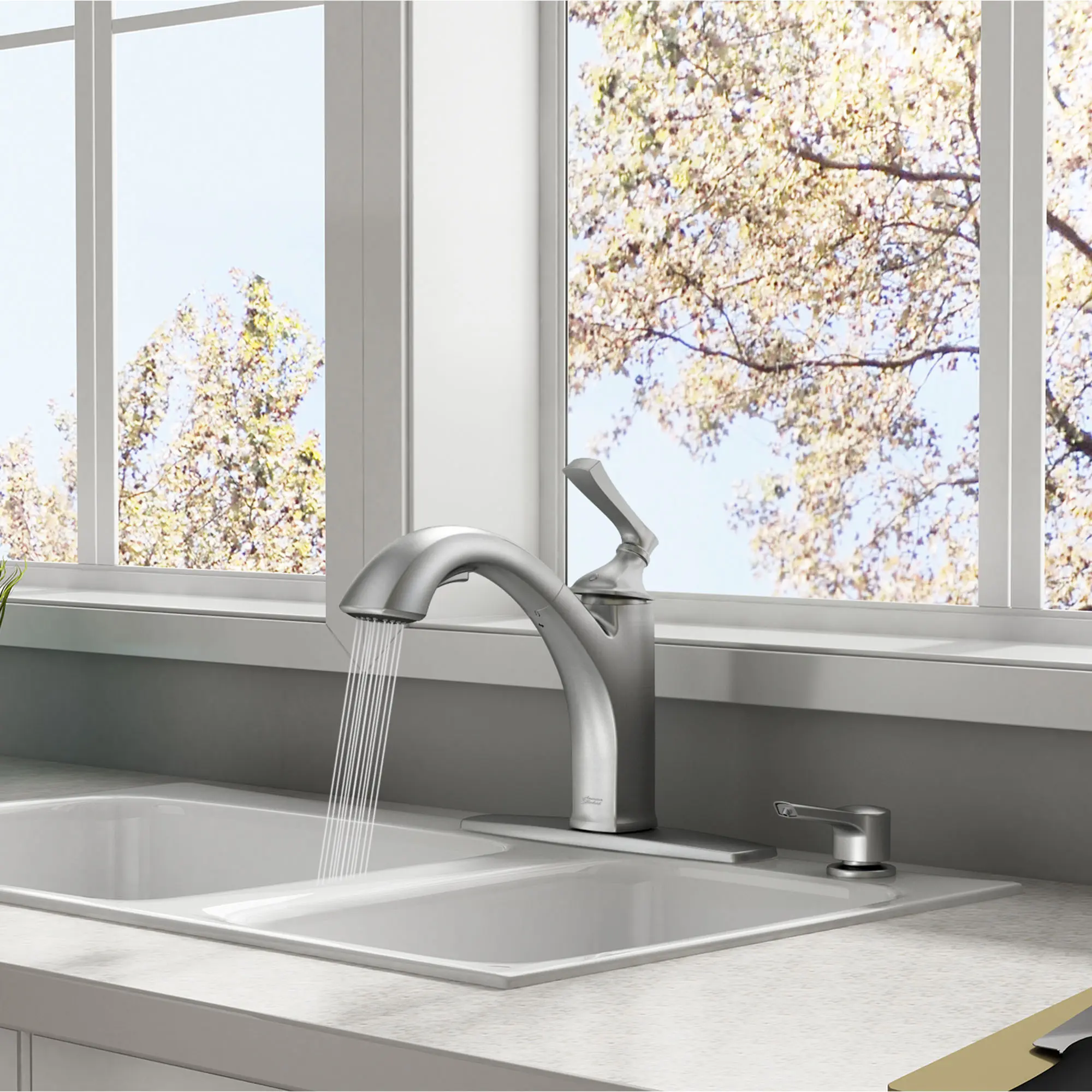 Kaleta® Pull-Out Kitchen Faucet With Soap Dispenser - Image 10