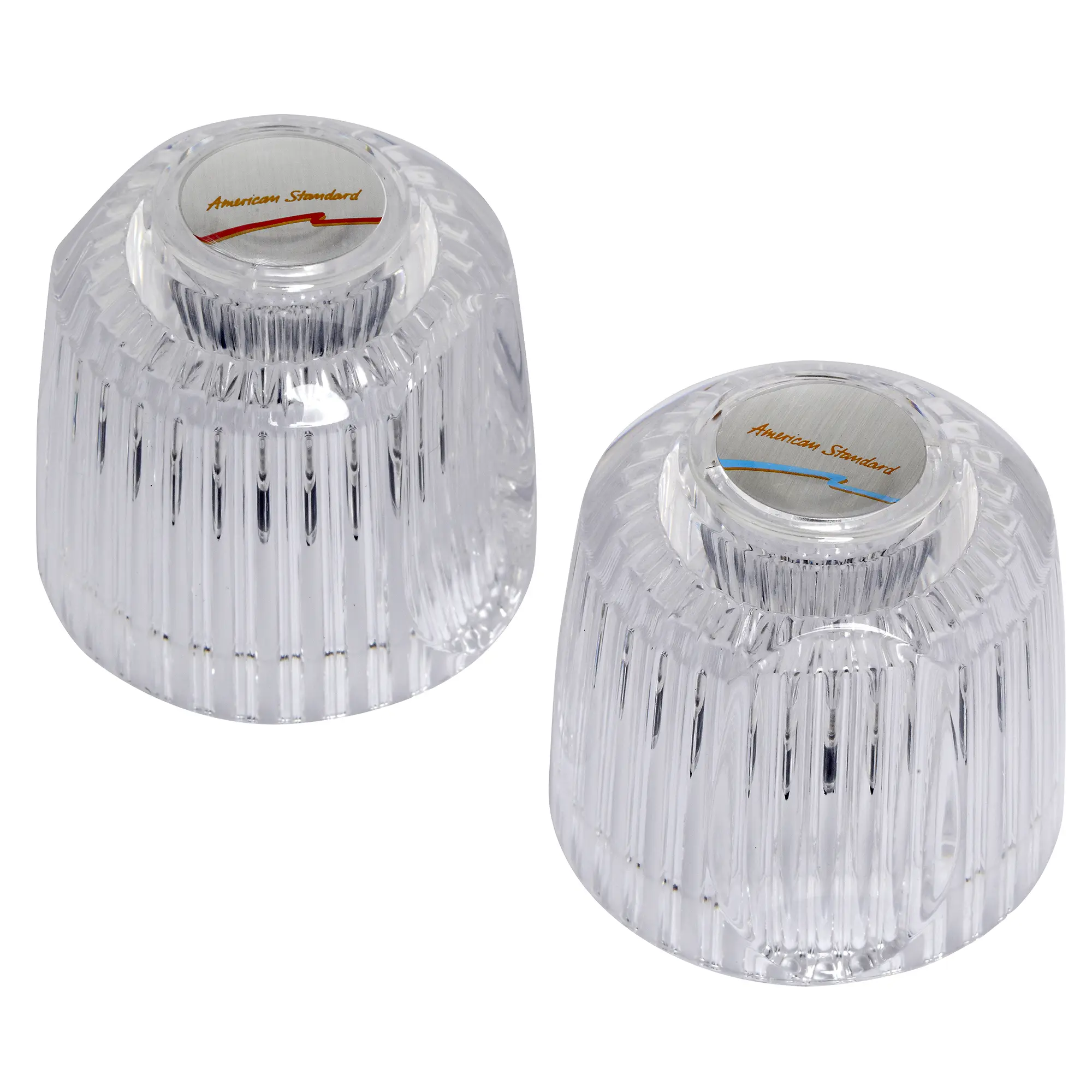 Large Acrylic Knob Handle Kit with Hot and Cold (2-Piece) - Image 2
