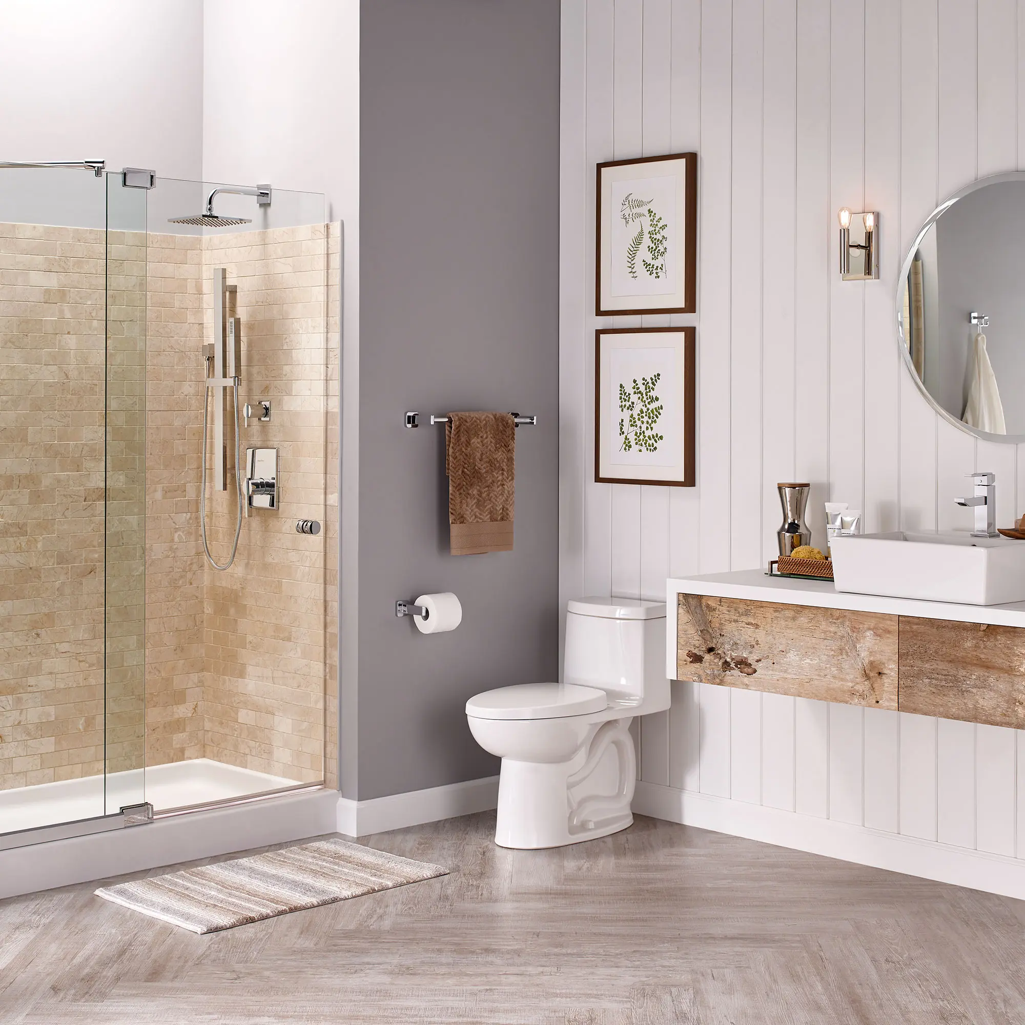 Loft® One-Piece 1.28 gpf/4.8 Lpf Chair Height Elongated Toilet With Seat - Image 14
