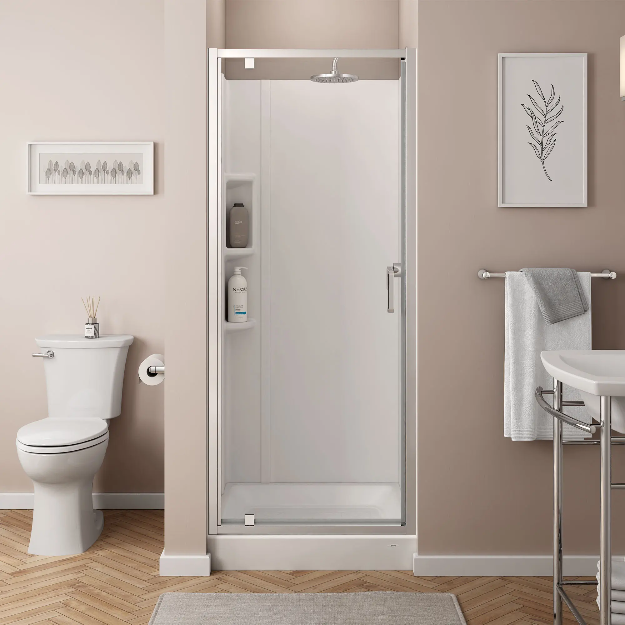 Mainstream 32 In. x 72 In. Shower Door - Image 11