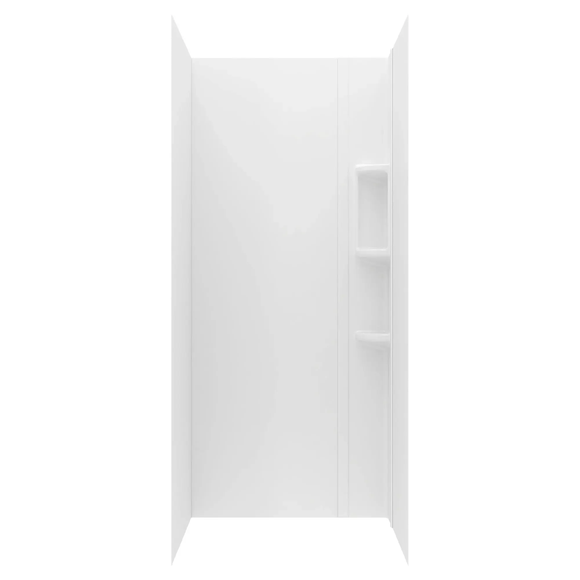 Mainstream 32in x 32in x 72in 4-Piece Glue-Up Alcove Shower Wall Set - Image 15