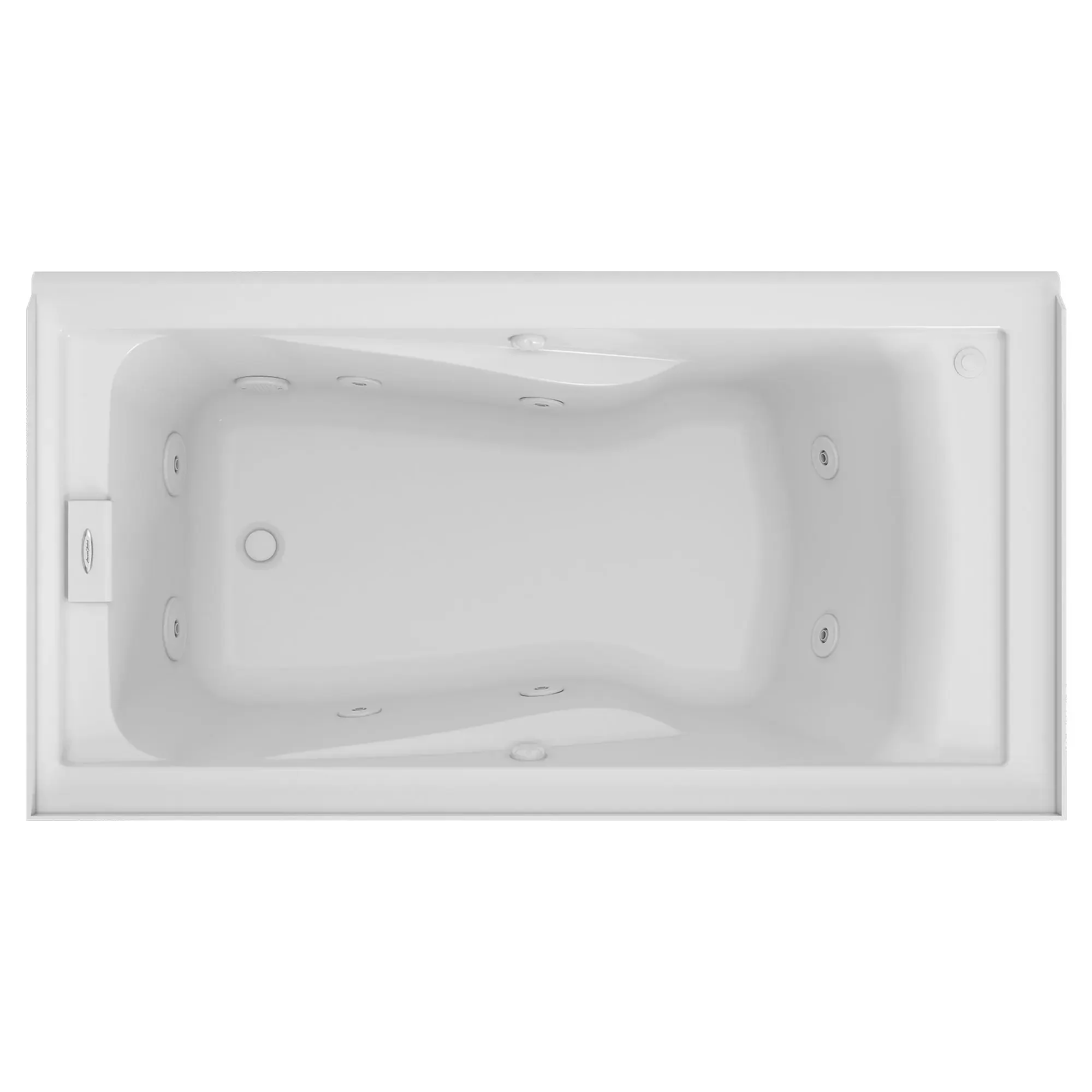 Mainstream 60in x 32in 8-Jet Whirlpool Tub with Left-Hand Drain - Image 15