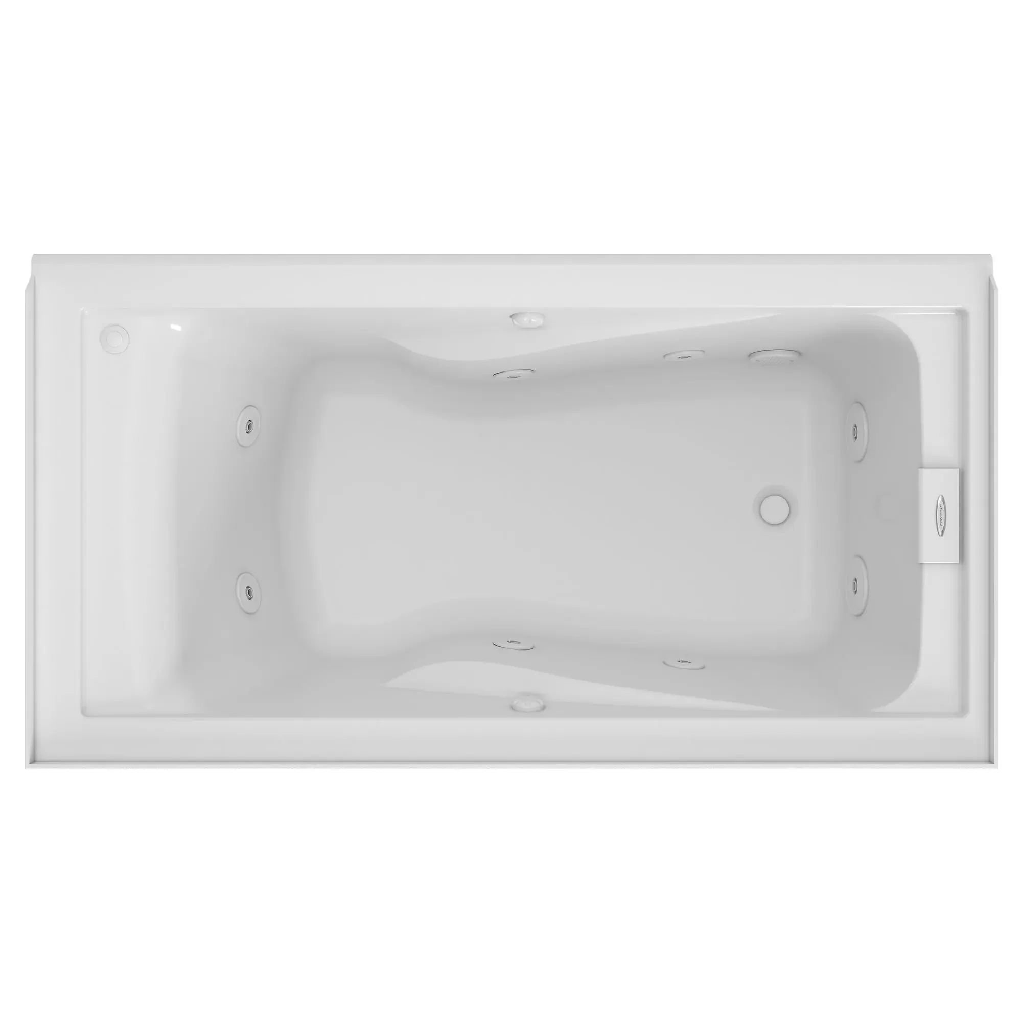 Mainstream 60in x 32in 8-Jet Whirlpool Tub with Right-Hand Drain - Image 12