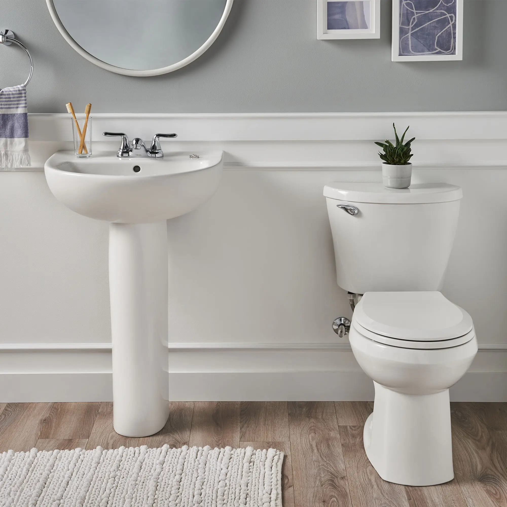 Mainstream Pedestal Sink 4-in. Centers - Image 5