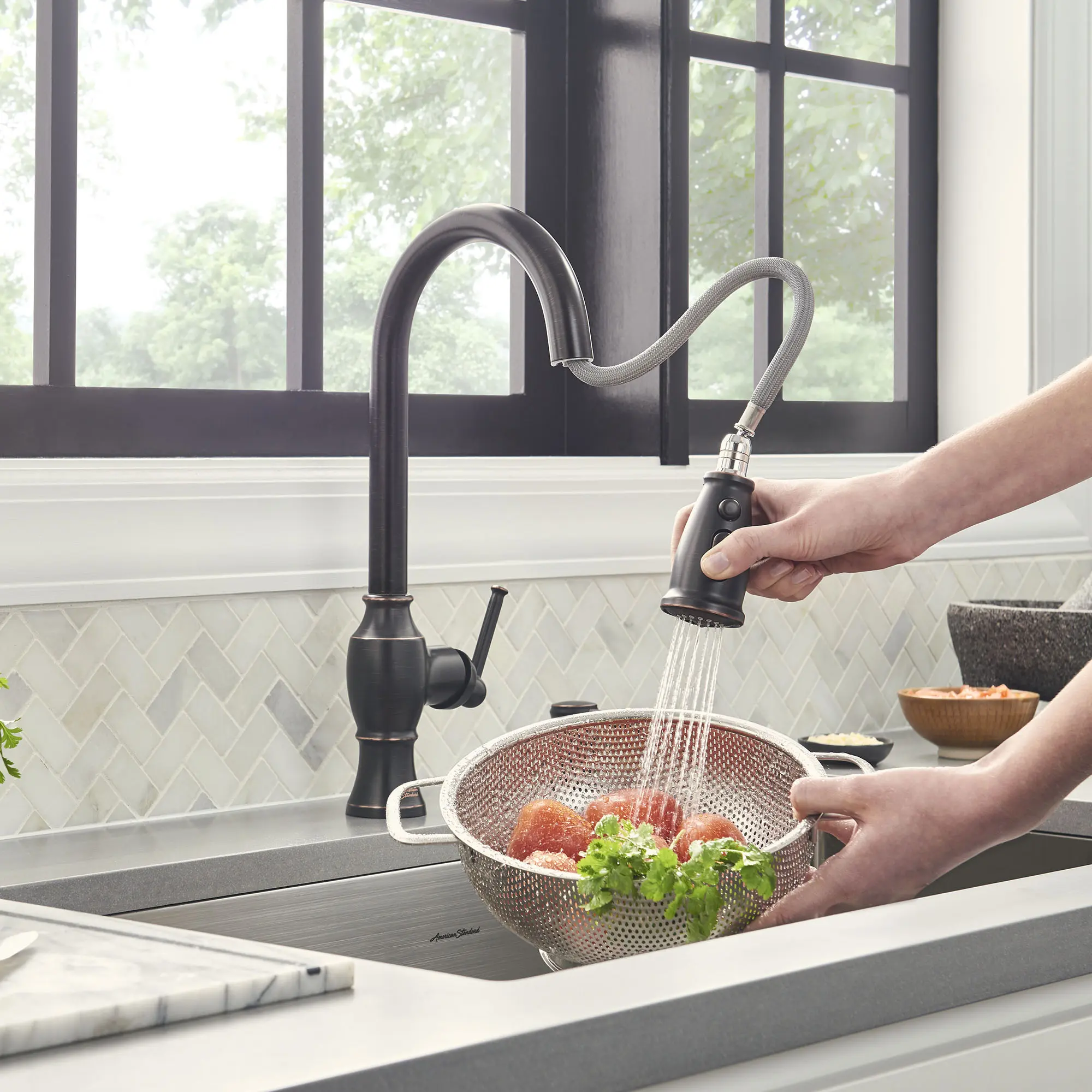 Marchand® Single Control Pull-Down Kitchen Faucet - Image 8