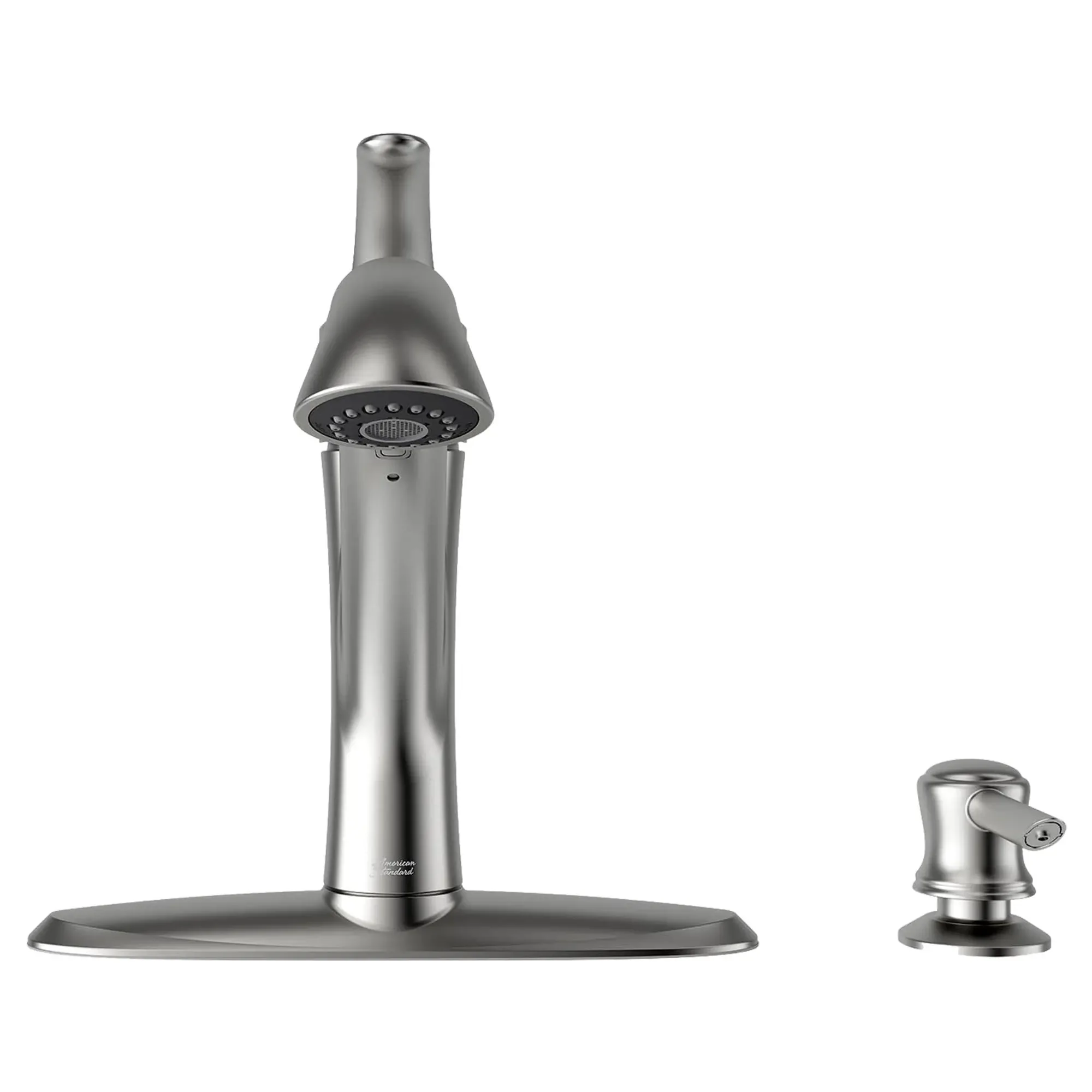 Mesa 1-Handle Pull-Out Kitchen Faucet with Soap Dispenser - Image 3