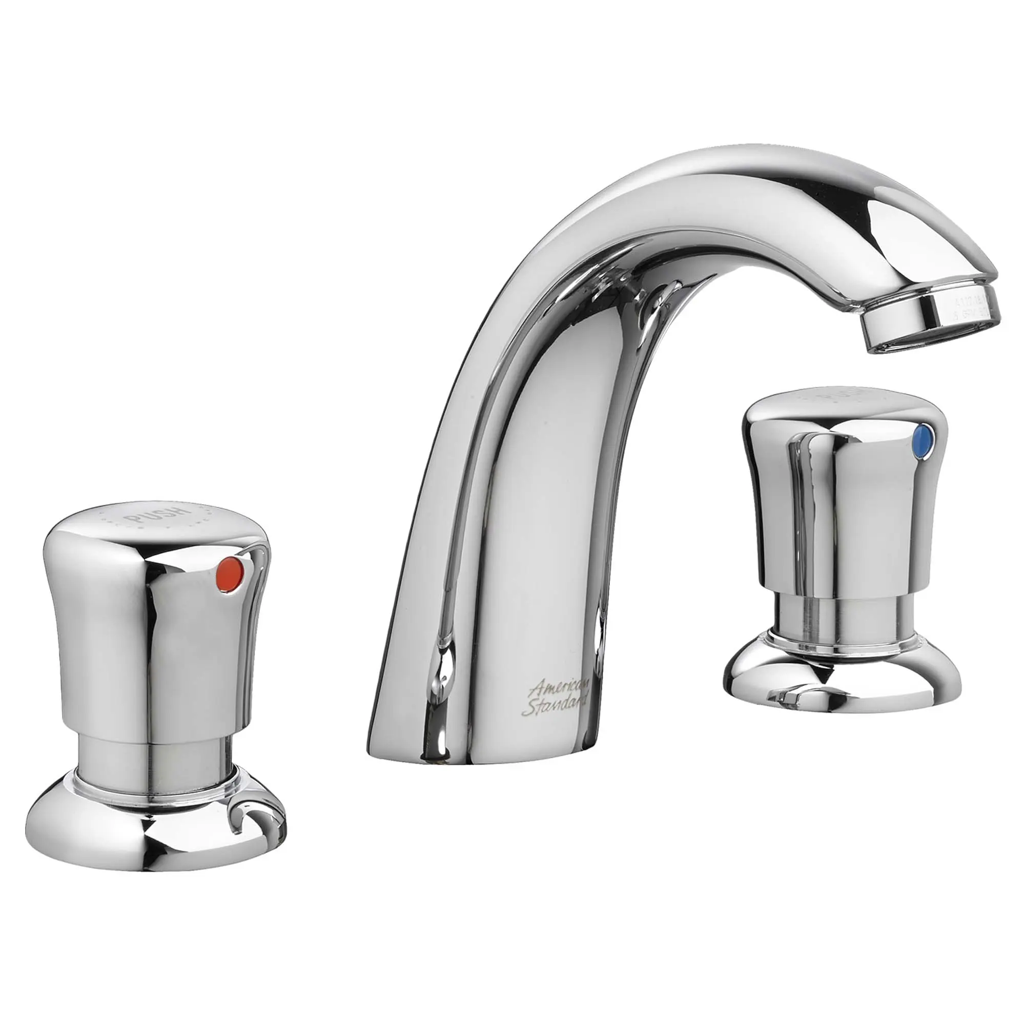 Metering 8-Inch Widespread 2-Handle Faucet 1.0 gpm/3.8 Lpf - Image 2
