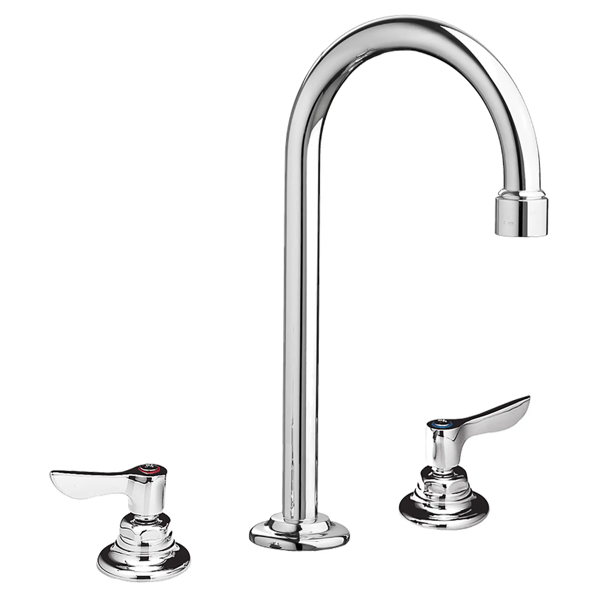 Monterrey 8 Inch Widespread Faucet, Rigid Gooseneck Spout, 1.5 gpm - Image 2
