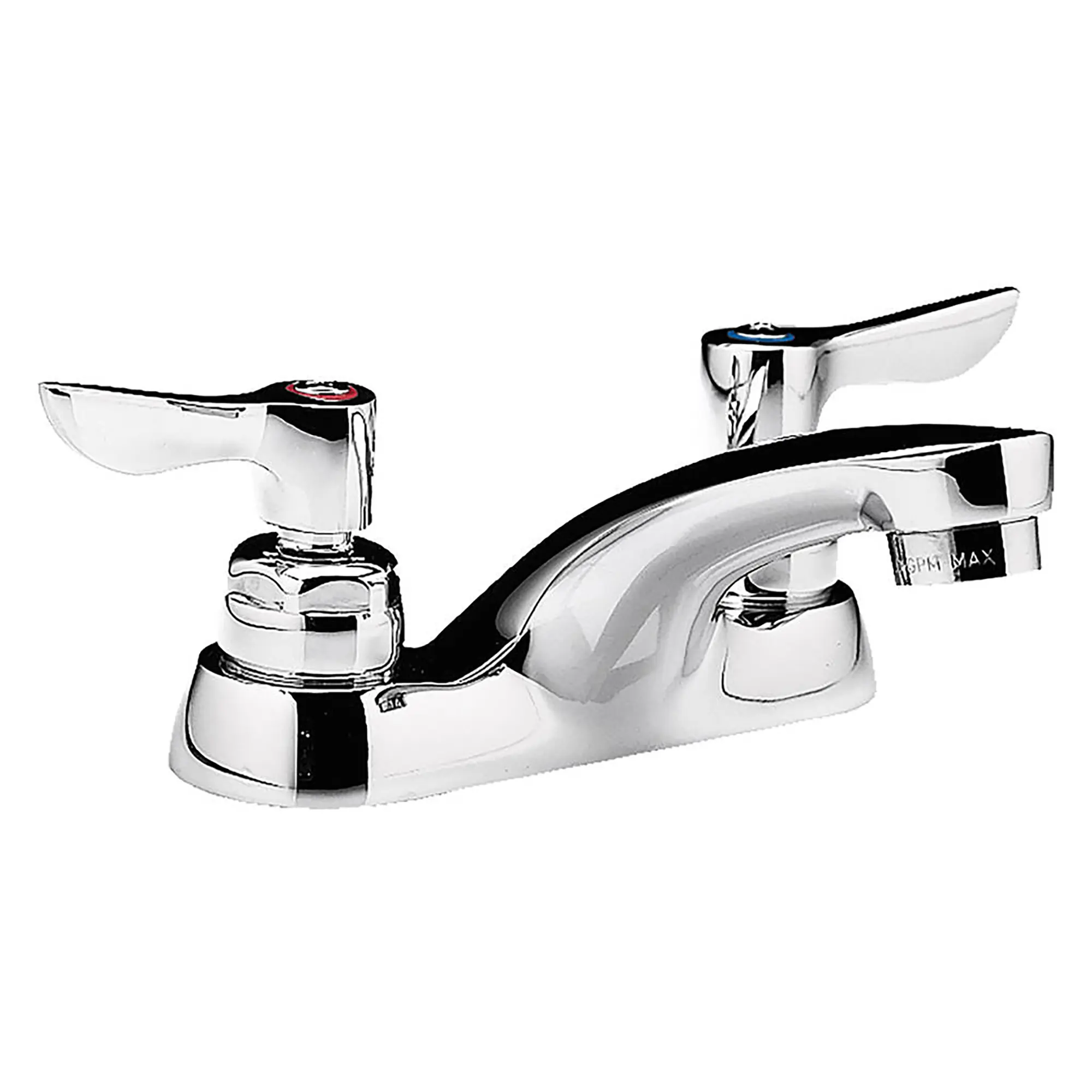 Monterrey® 4-Inch Centerset Cast Faucet With Lever Handles 0.5 gpm/1.9 Lpm With Grid Drain - Image 4