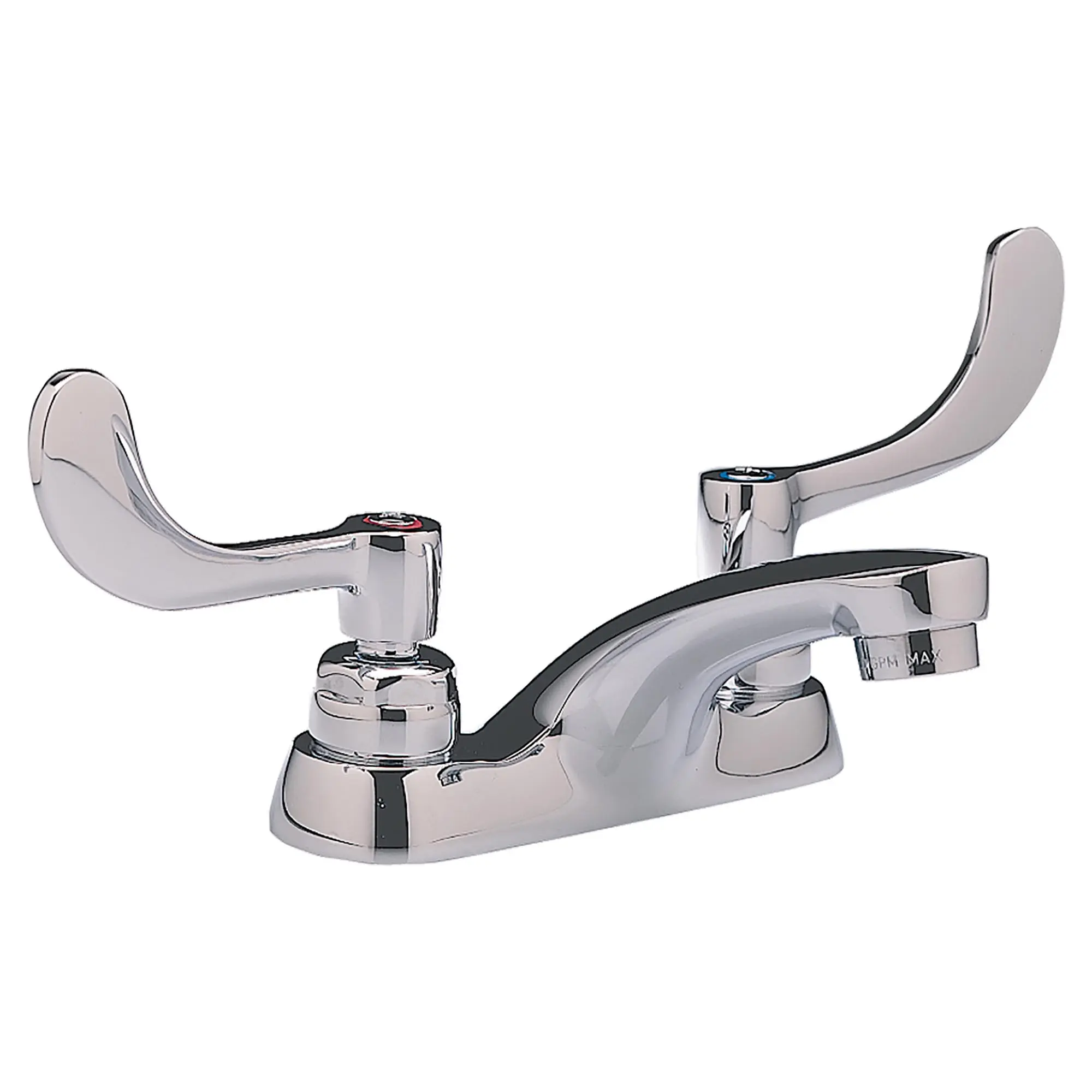Monterrey® 4-Inch Centerset Cast Faucet With Wrist Blade Handles 0.5 gpm/1.9 Lpm With Grid Drain - Image 4