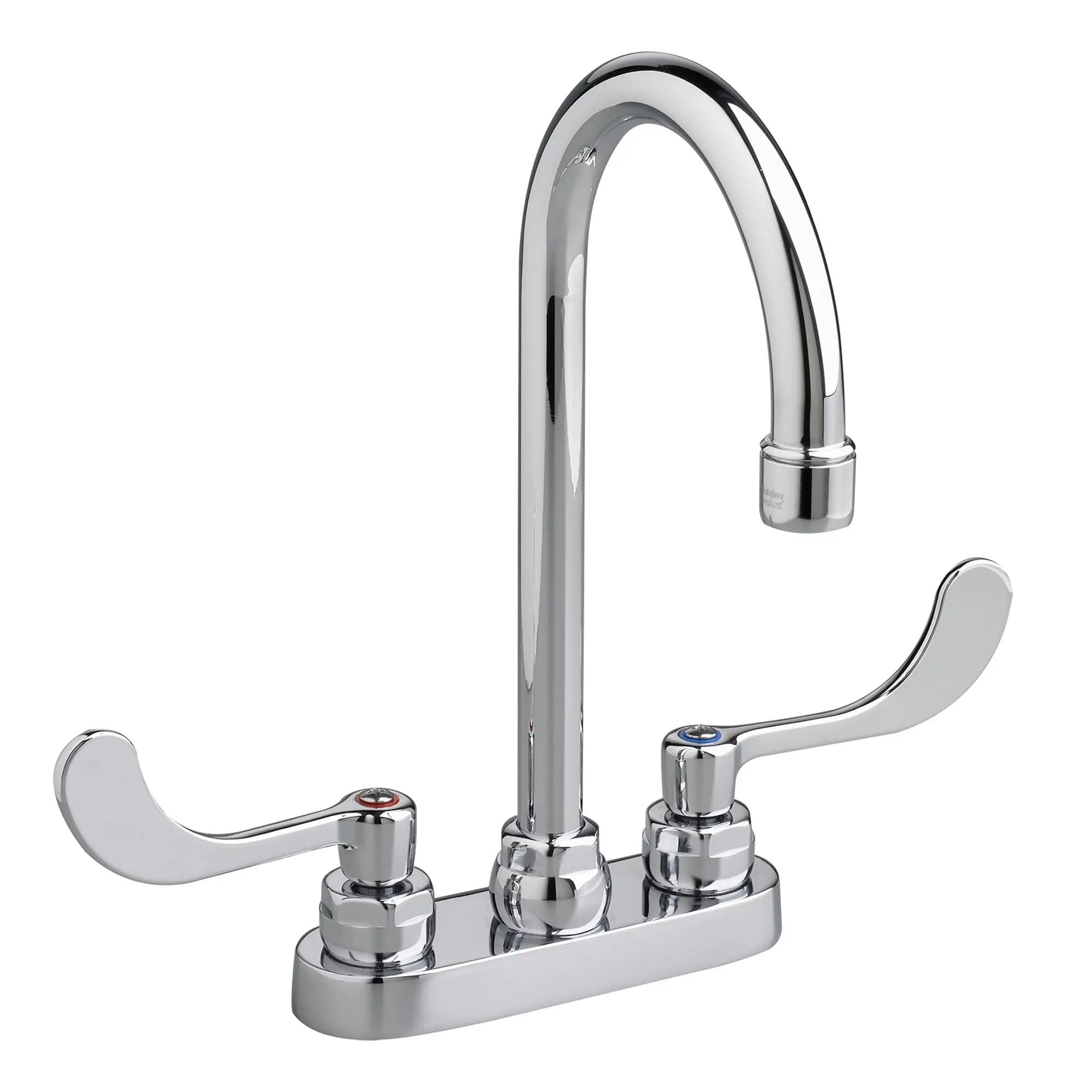Monterrey® 4-Inch Centerset Gooseneck Faucet With Lever Handles 1.5 gpm/5.7 Lpm With Grid Drain - Image 2