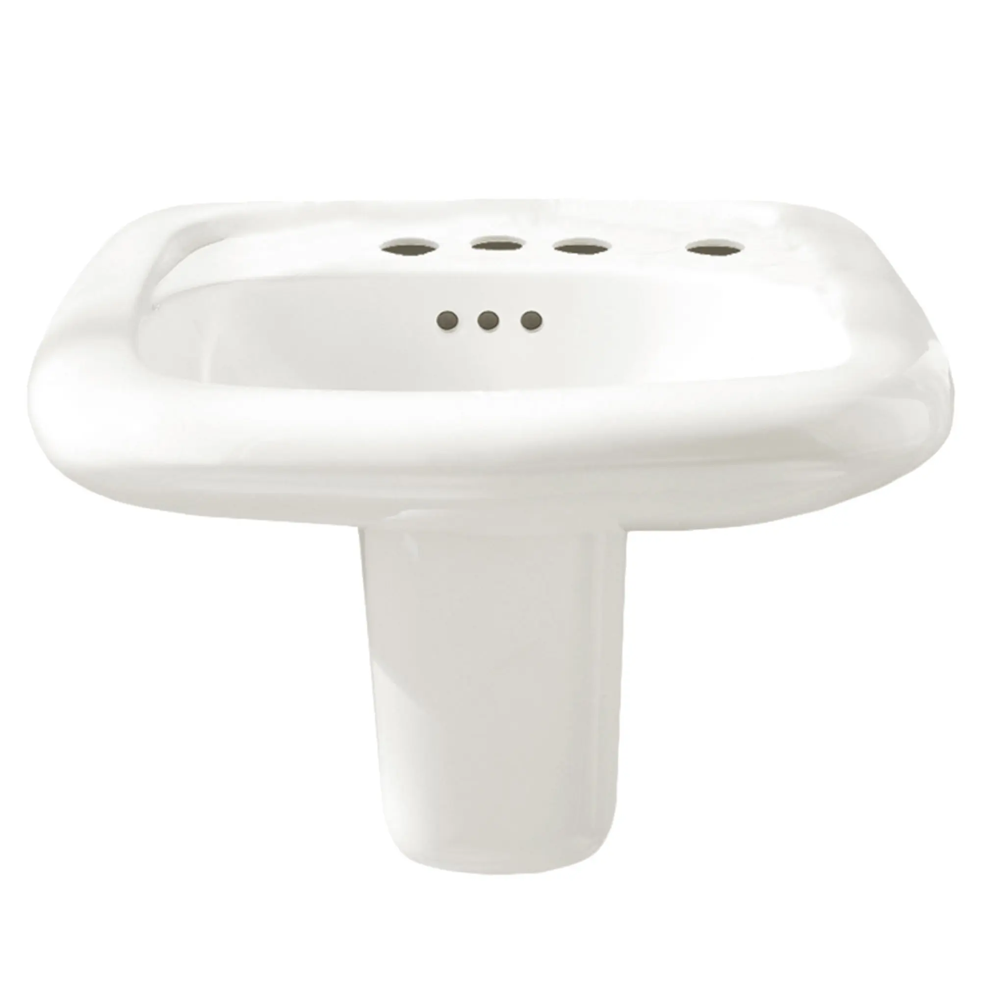 Murro® Wall-Hung EverClean® Sink With 4-Inch Centerset and Extra Right-Hand Hole