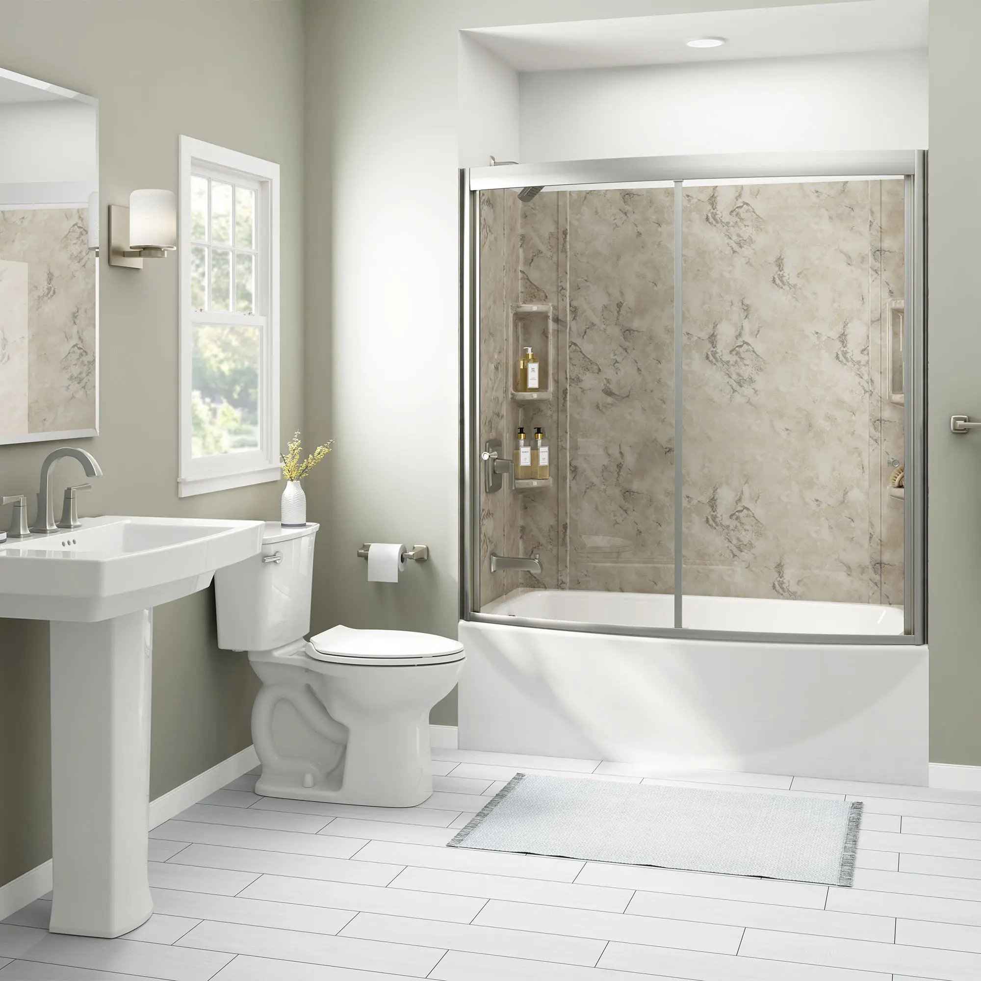 Ovation 60 x 30-Inch Bath Wall Set - Image 12