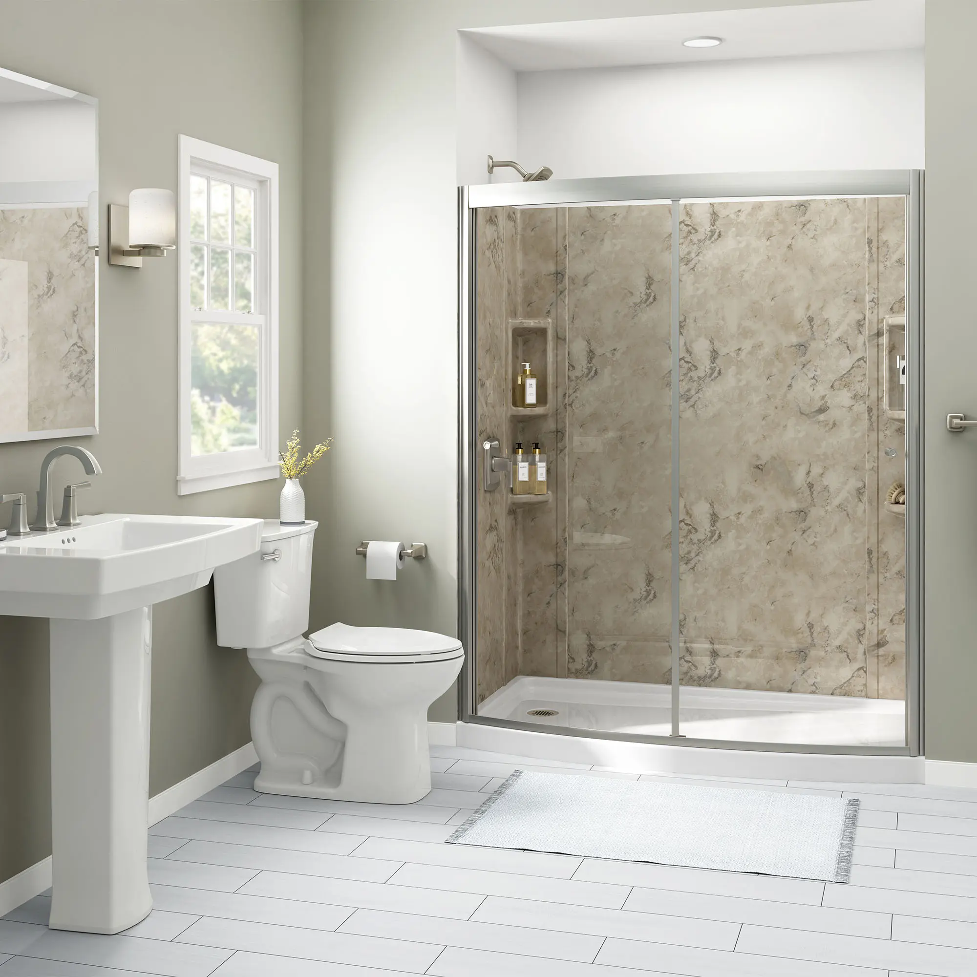 Ovation 60 x 30-Inch Shower Wall Set - Image 55