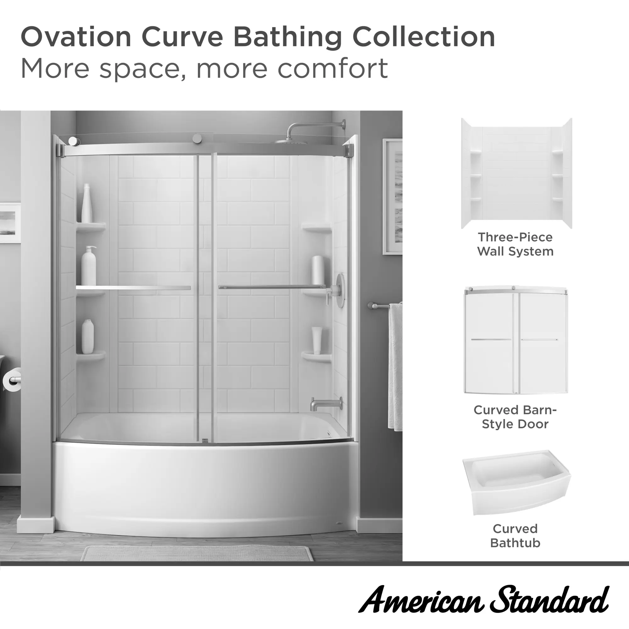 OVATION CURVE 60X60 TUB DOORS, BN - Image 16