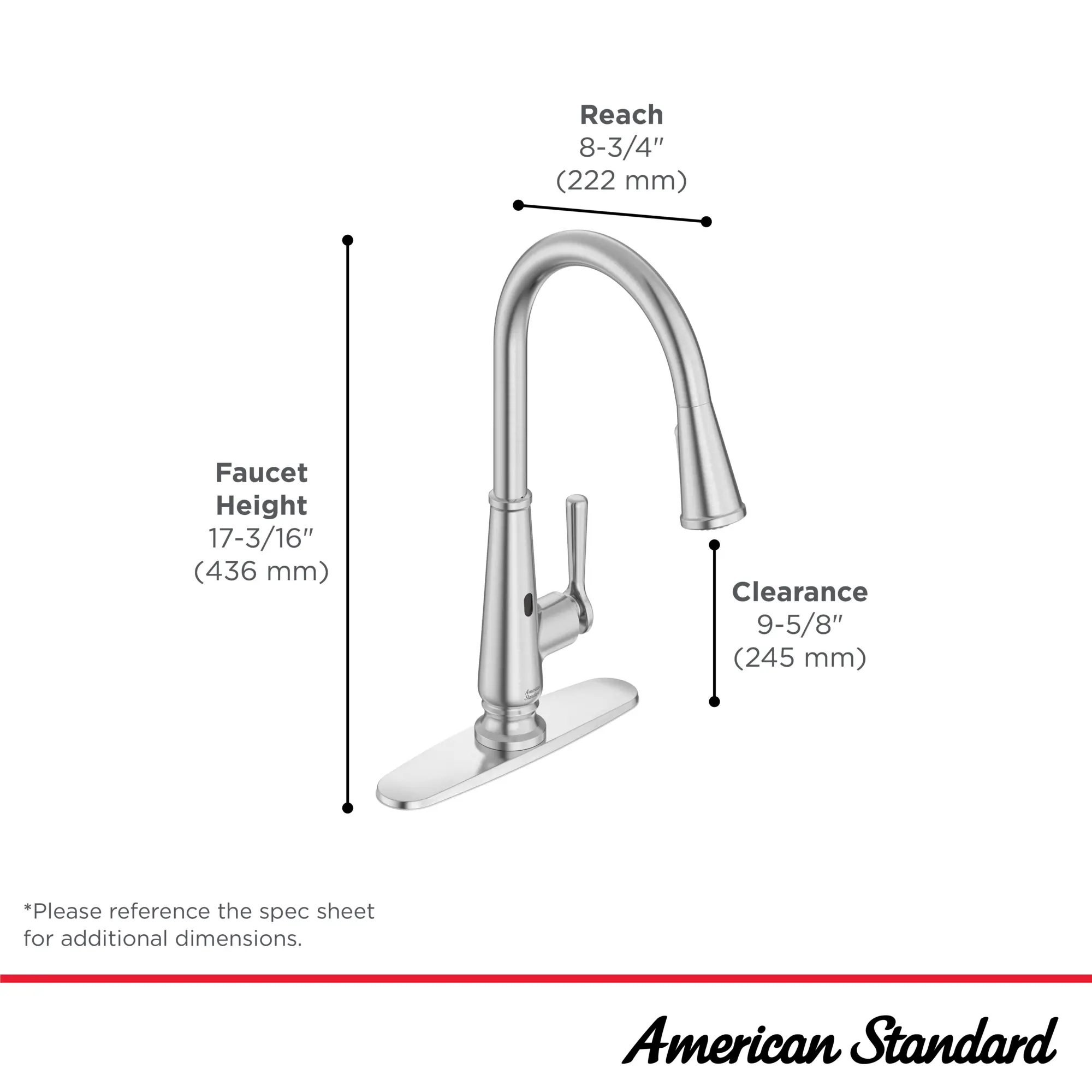 Palestra Touchless Single-Handle Pull-Down Dual Spray Kitchen Faucet 1.8 GPM/6.8 L/min - Image 17