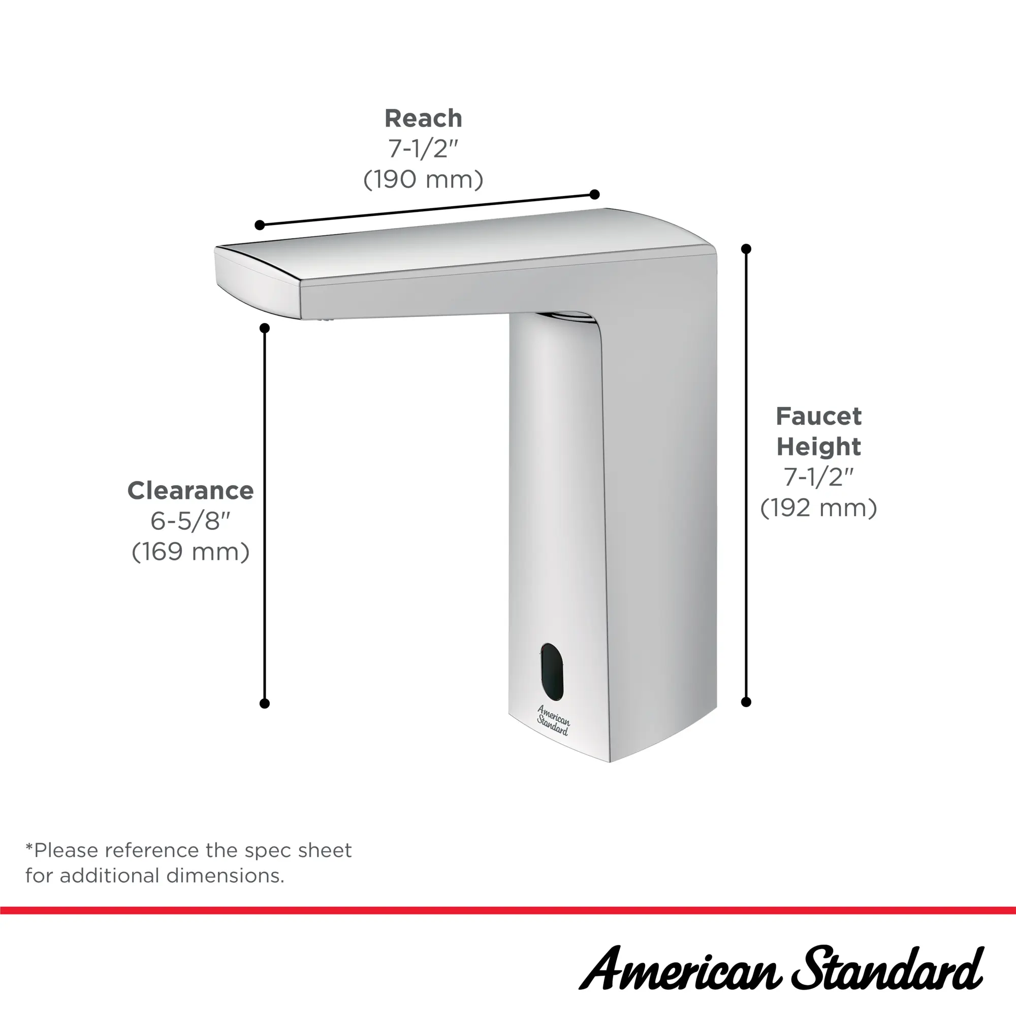 Paradigm® Selectronic® Touchless Faucet, Battery-Powered With SmarTherm Safety Shut-Off + ADM, 0.5 gpm/1.9 Lpm - Image 11