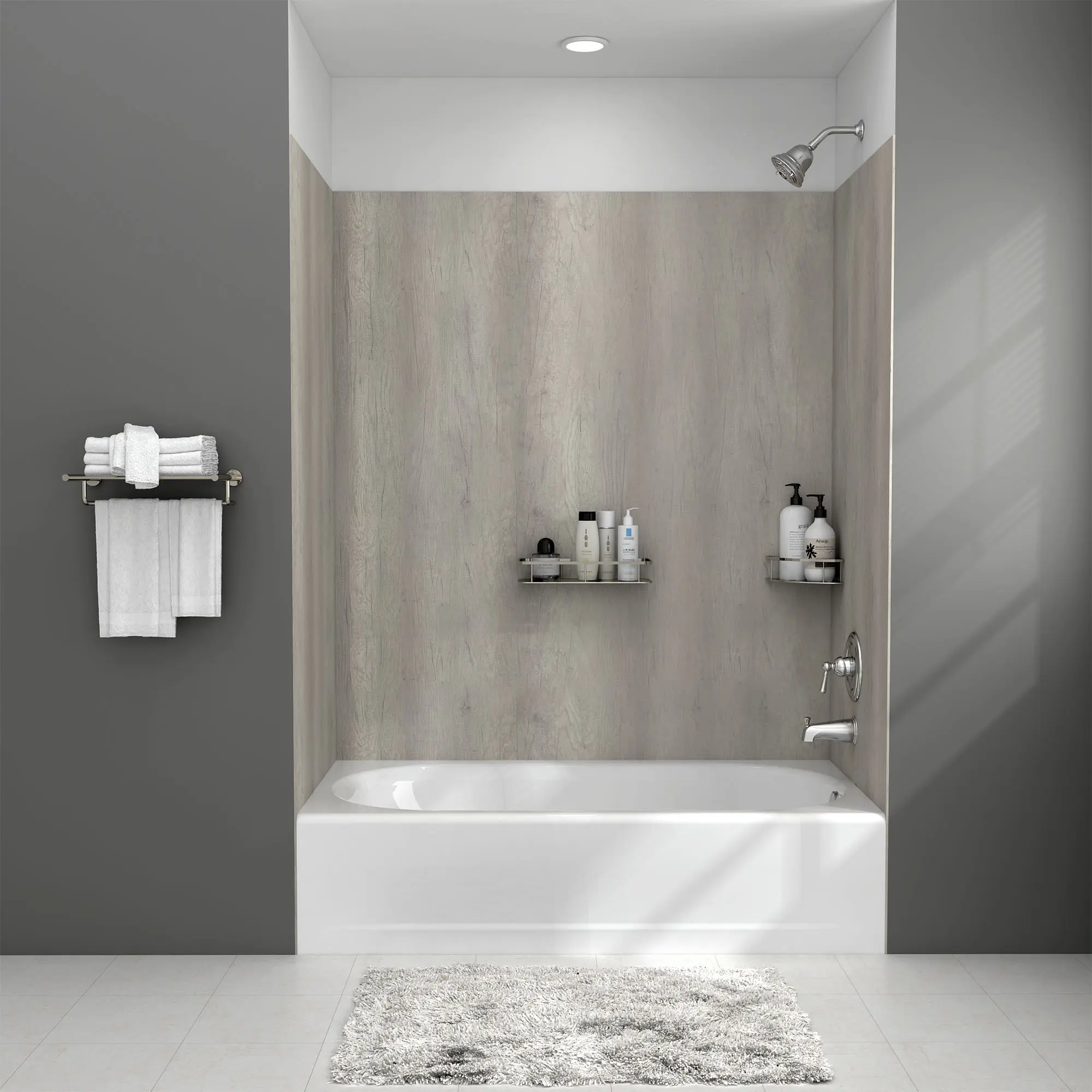 Passage 60 x 32 x 60-Inch Bath Wall Set - Image 15