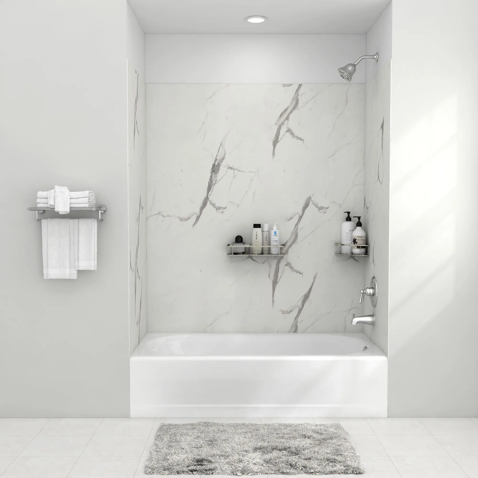 Passage 60 x 32 x 60-Inch Bath Wall Set - Image 8
