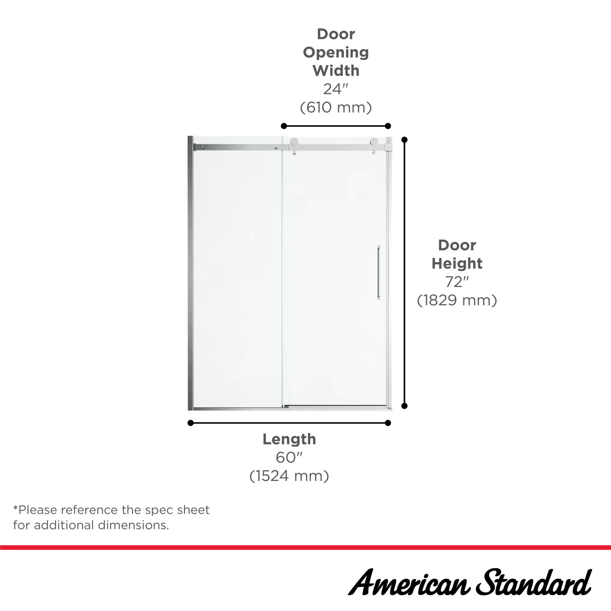 Passage 60 x 32 x 72-Inch Shower Wall Set - Image 10