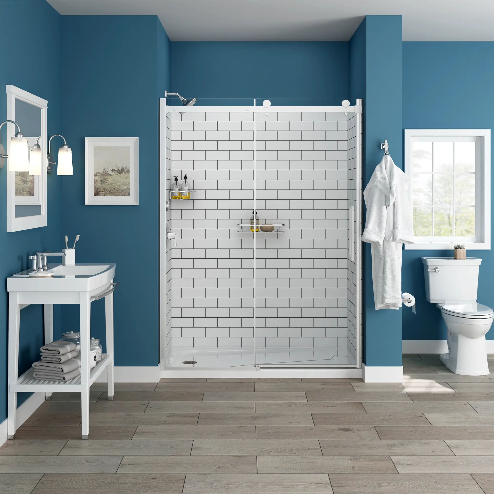 Passage 60x32-inch Low Threshold Shower Base - Left Hand Drain - Image 2