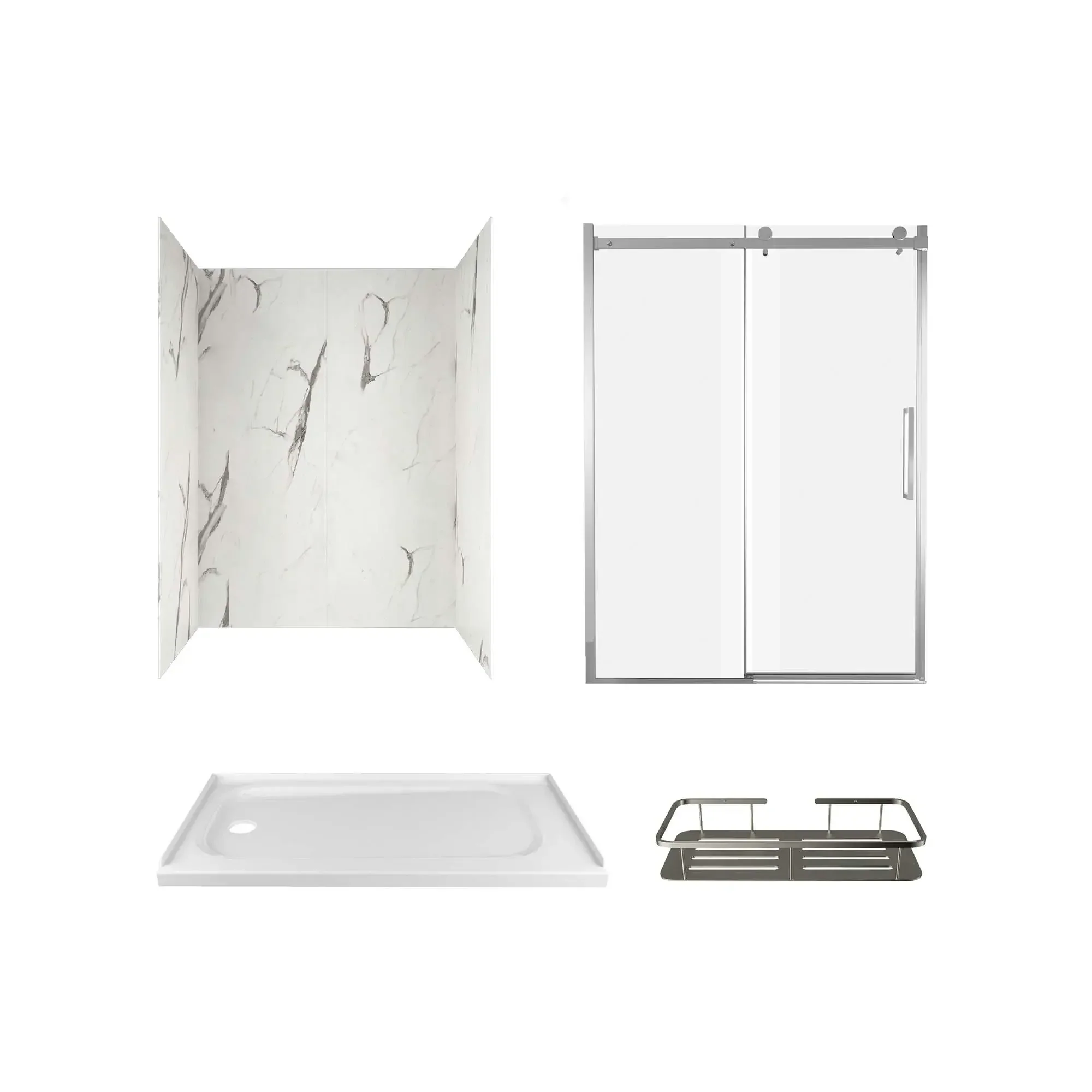 Passage Rectangular Shower Shelf 11" x 5" - Image 3