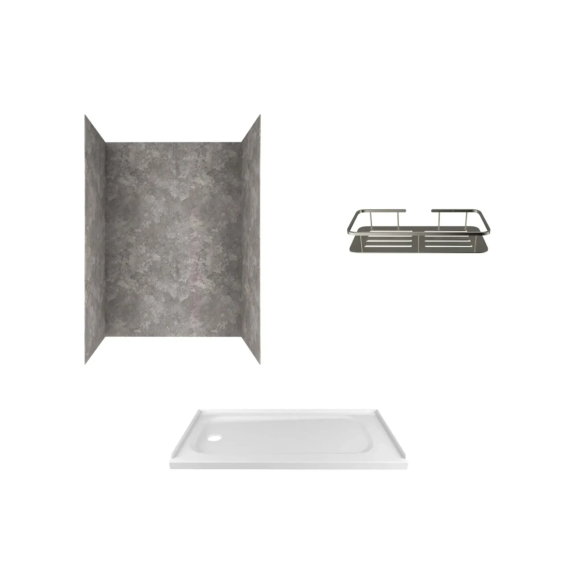Passage Rectangular Shower Shelf 11" x 5" - Image 5