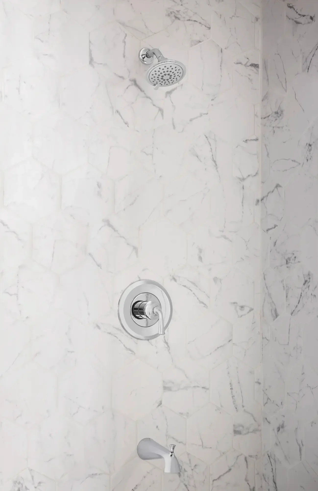 Patience 2.5 GPM Tub and Shower Trim Kit with Lever Handle - Image 5