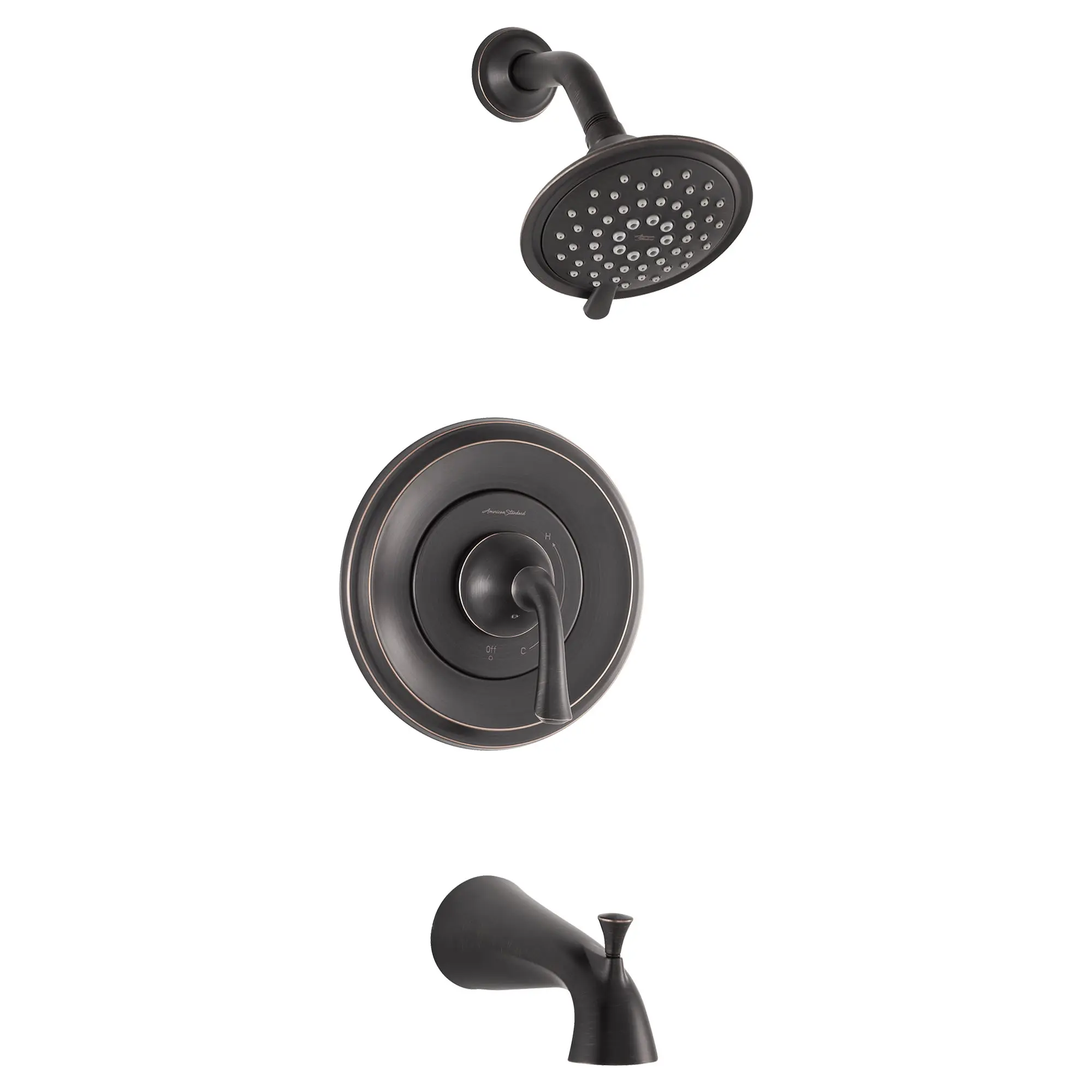 Patience 2.5 GPM Tub and Shower Trim Kit with Lever Handle - Image 9