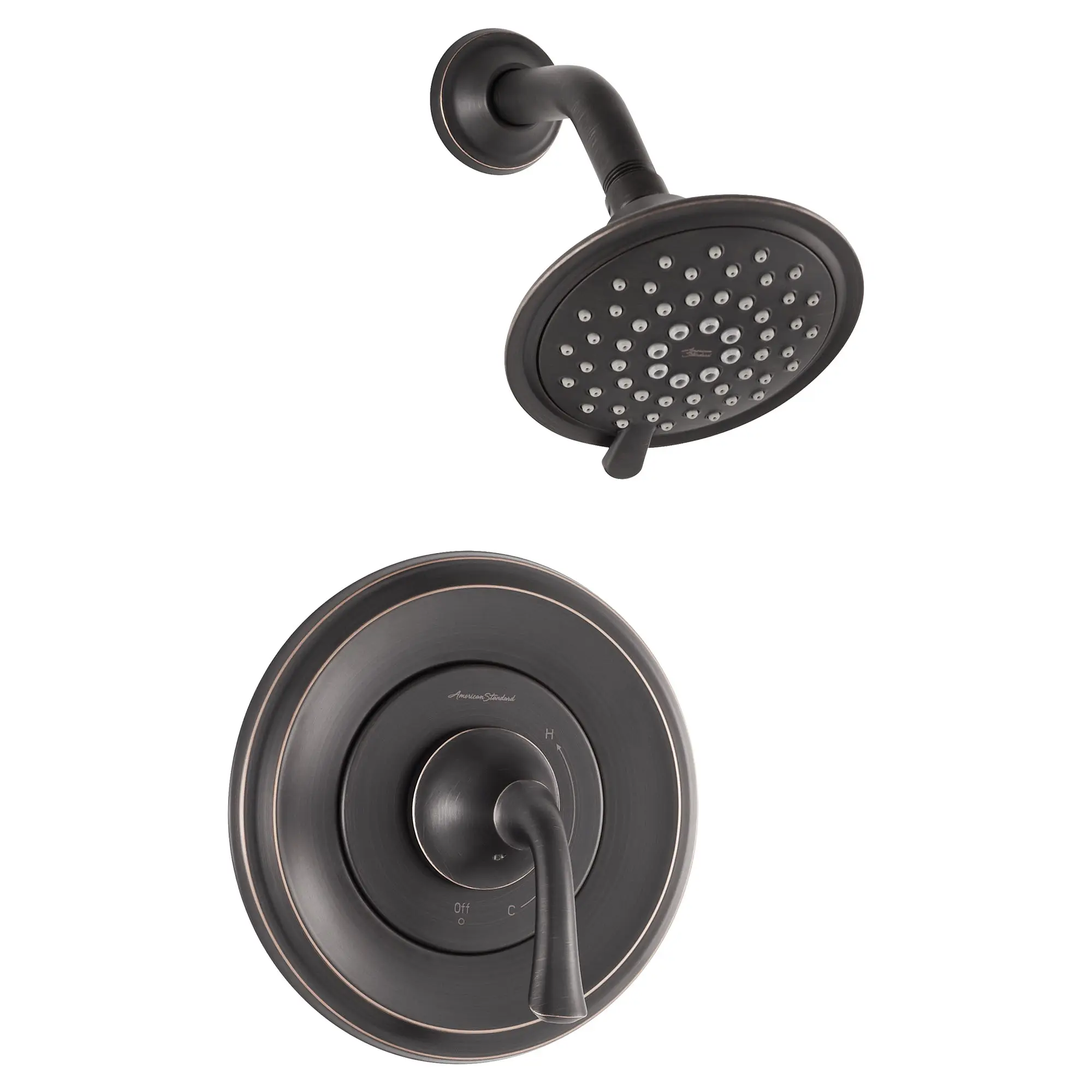 Patience® 1.8 gpm/6.6 L/min Shower Trim Kit With Water-Saving 3-Function Showerhead, Double Ceramic Pressure Balance Cartridge With Lever Handle - Image 16