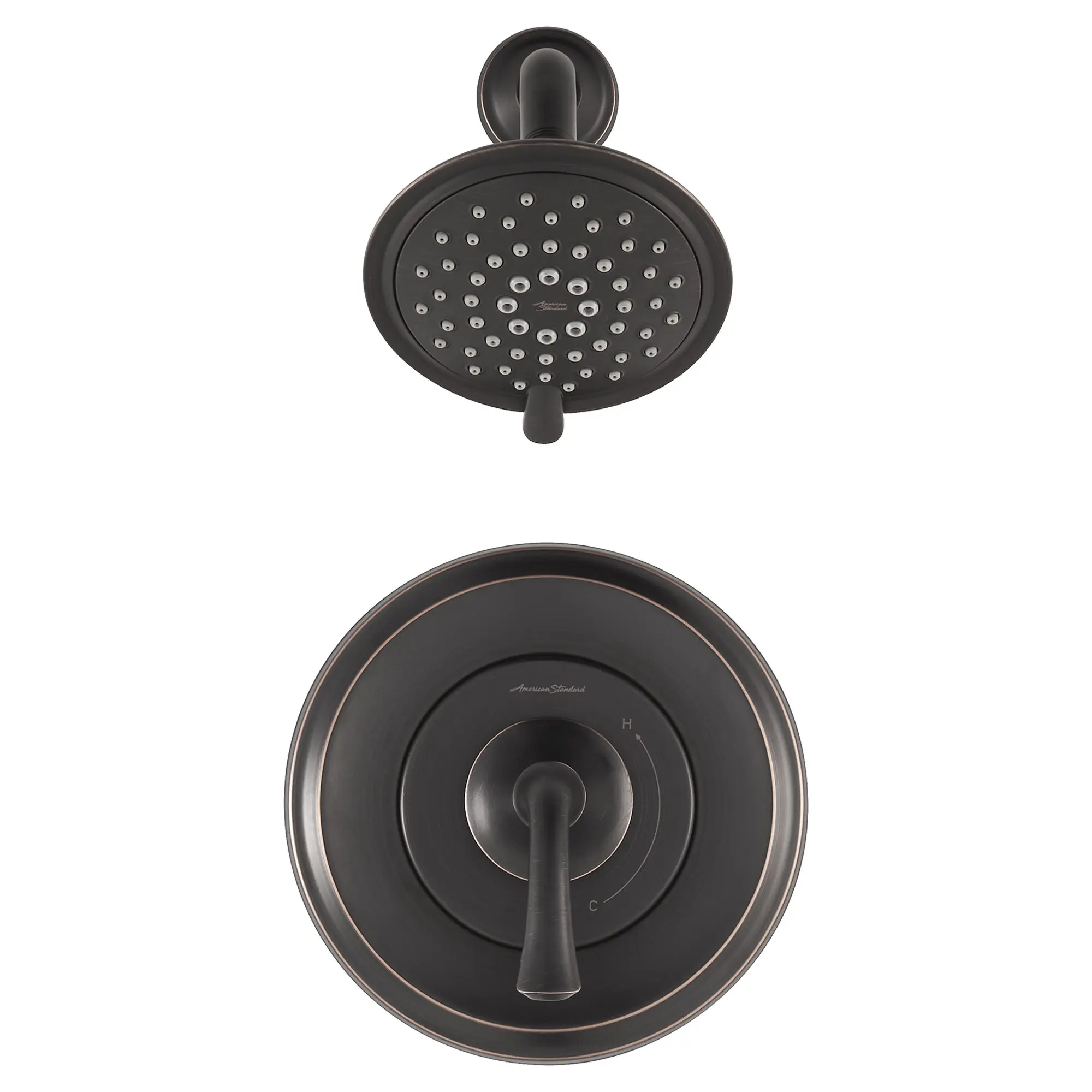 Patience® 1.8 gpm/6.6 L/min Shower Trim Kit With Water-Saving 3-Function Showerhead, Double Ceramic Pressure Balance Cartridge With Lever Handle - Image 9