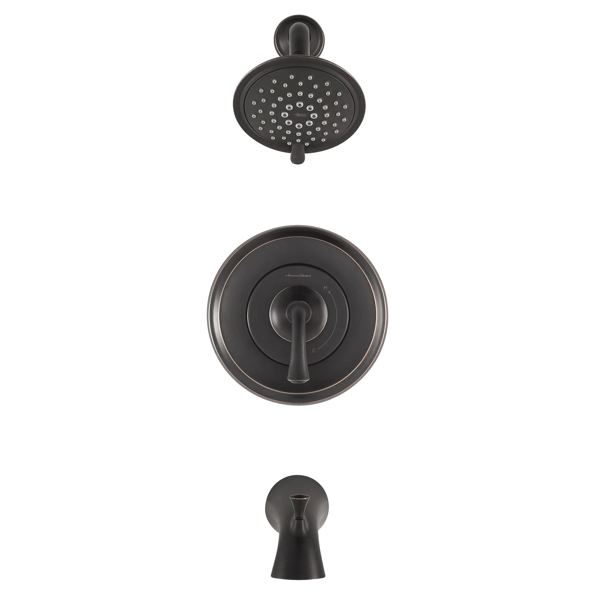 Patience® 1.8 gpm/6.6 L/min Tub and Shower Trim Kit With Water-Saving 3-Function Showerhead, Double Ceramic Pressure Balance Cartridge With Lever Handle - Image 15