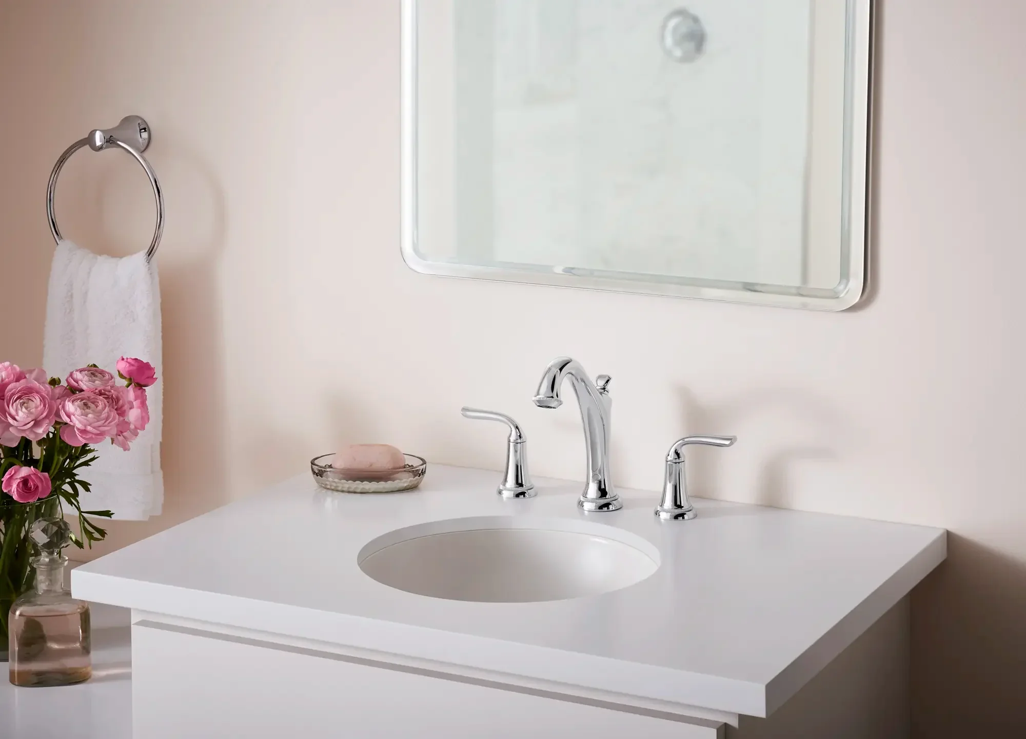 Patience® 8-Inch Widespread 2-Handle Bathroom Faucet 1.2 gpm/4.5 L/min With Lever Handles - Image 23