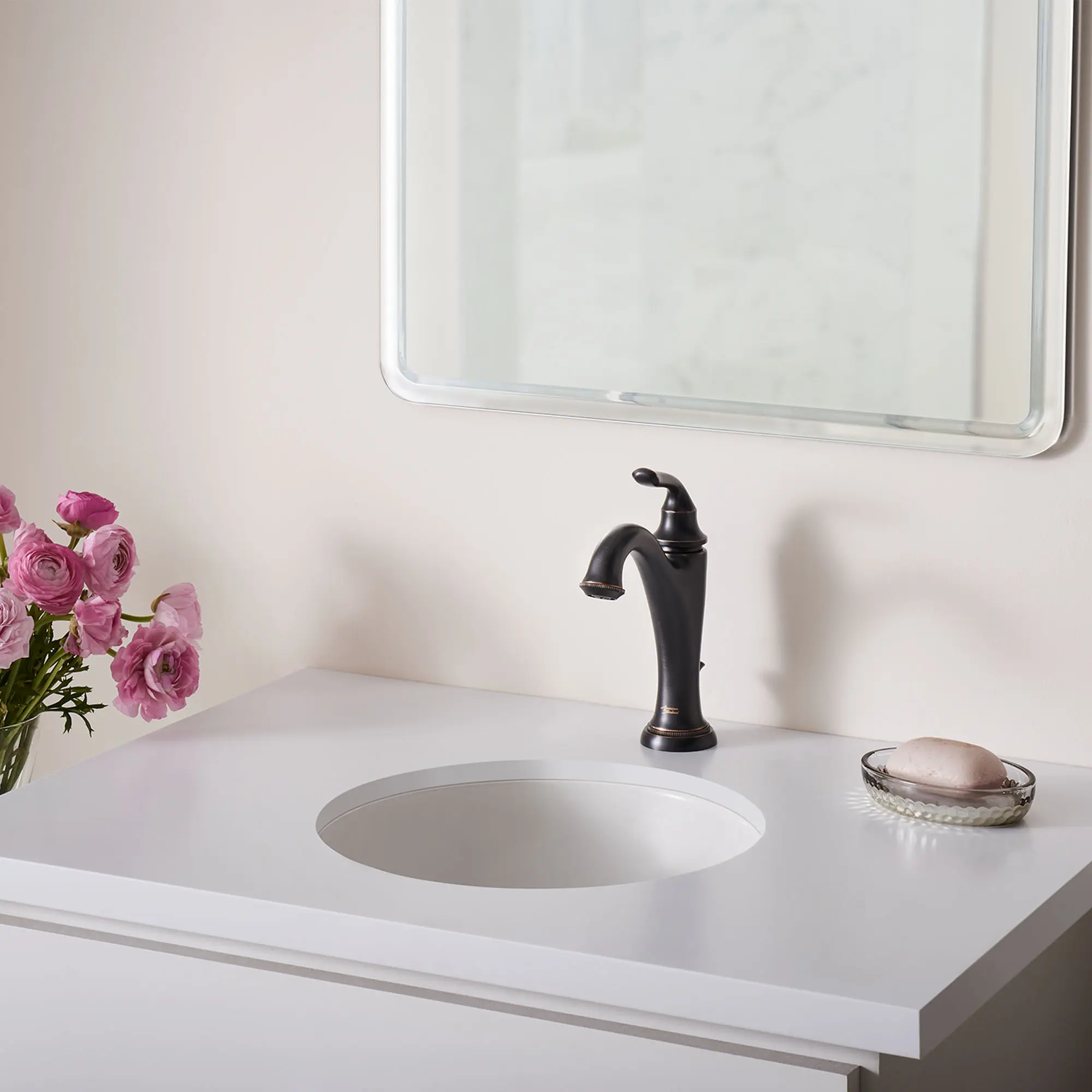 Patience® Single Hole Single-Handle Bathroom Faucet 1.2 gpm/4.5 L/min With Lever Handle - Image 37