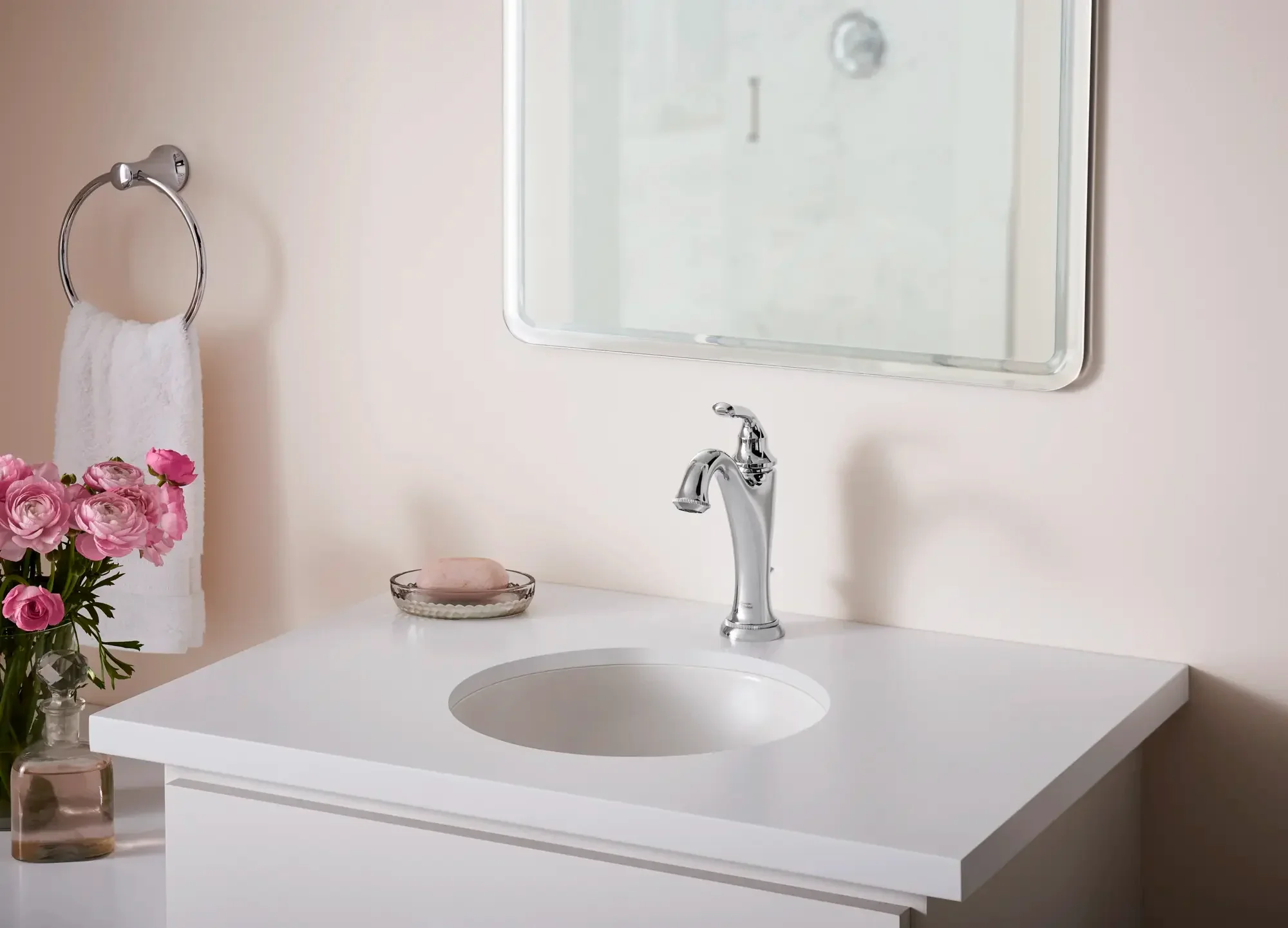 Patience® Single Hole Single-Handle Bathroom Faucet 1.2 gpm/4.5 L/min With Lever Handle - Image 5