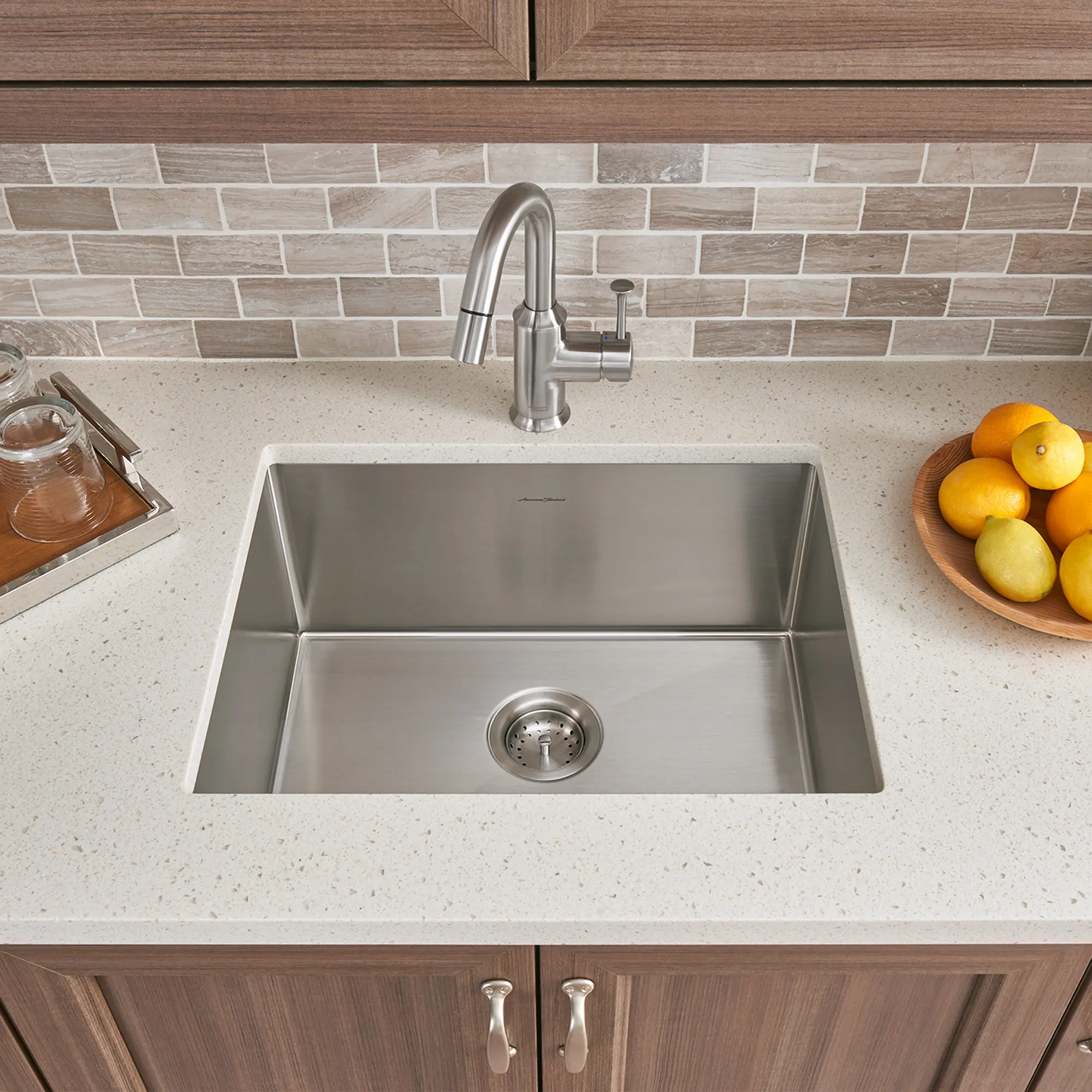Pekoe® 23 x 18-Inch Stainless Steel Undermount Single-Bowl Kitchen Sink - Image 5