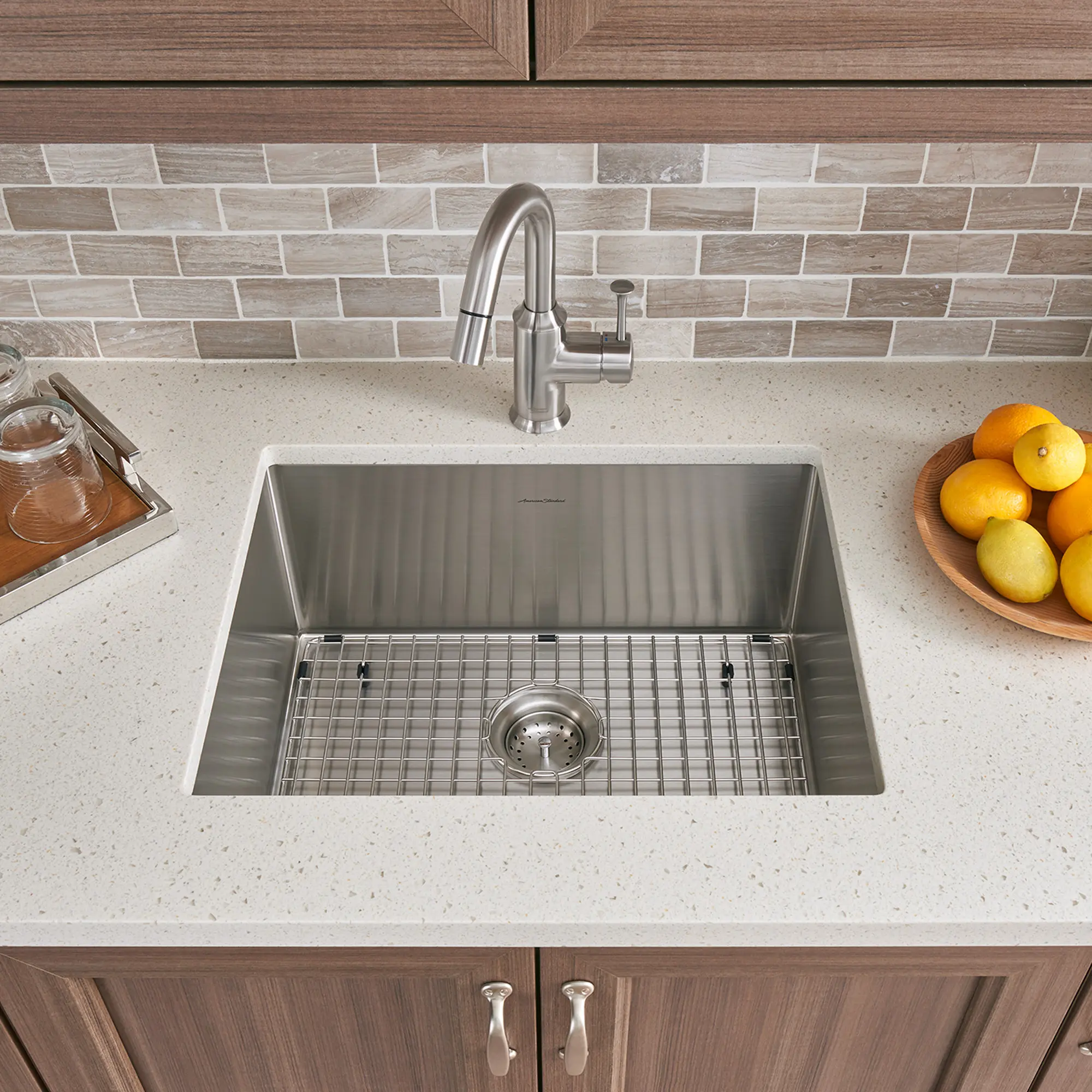 Pekoe® 23 x 18-Inch Stainless Steel Undermount Single-Bowl Kitchen Sink - Image 6