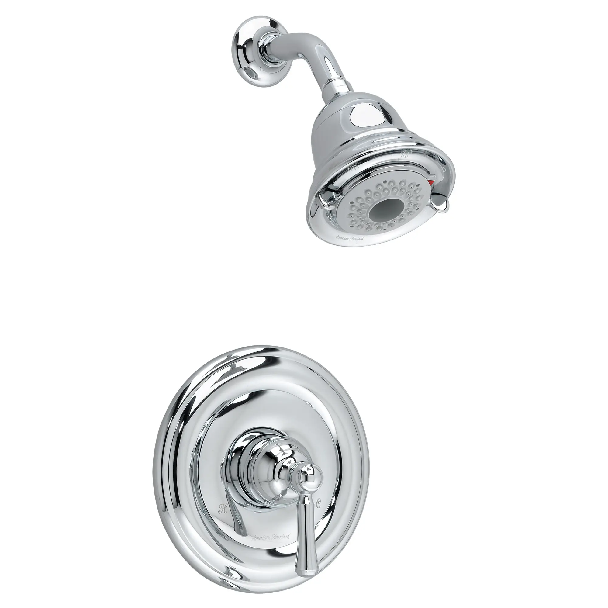 Portsmouth 2.0 GPM Shower Trim Kit with FloWise Showerhead and Lever Handle