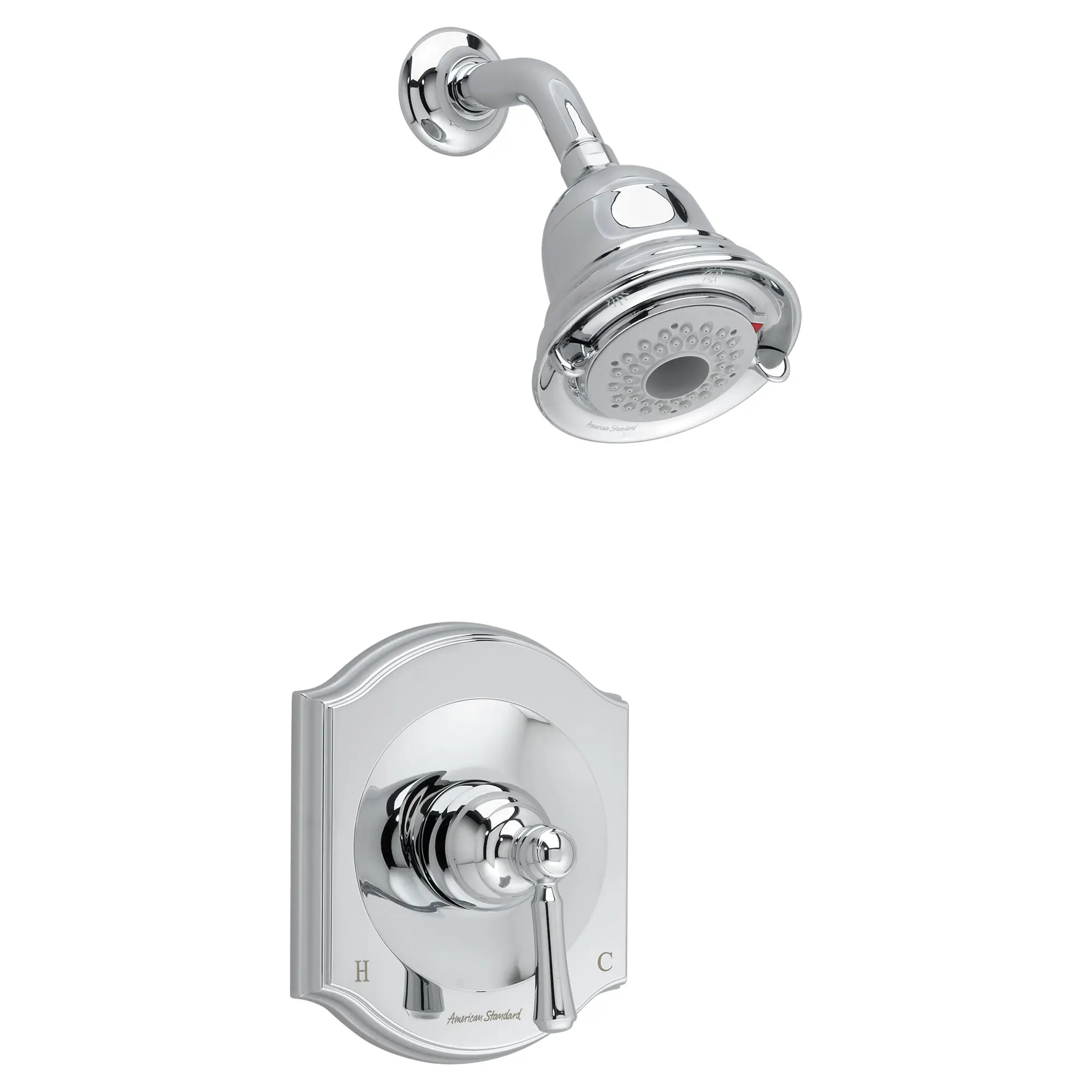 Portsmouth 2.0 GPM Shower Trim Kit with FloWise Showerhead and Lever Handle - Image 8