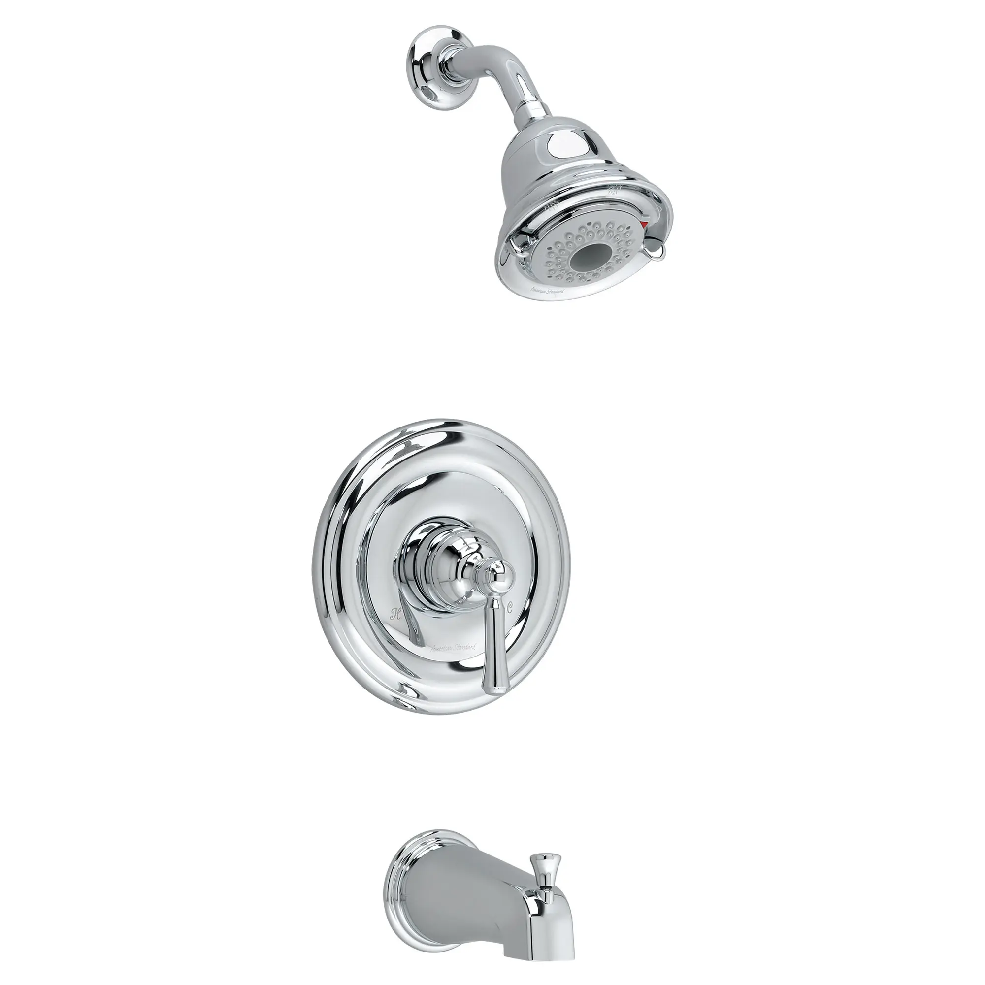 Portsmouth 2.0 GPM Tub and Shower Trim Kit with FloWise Showerhead and Lever Handle