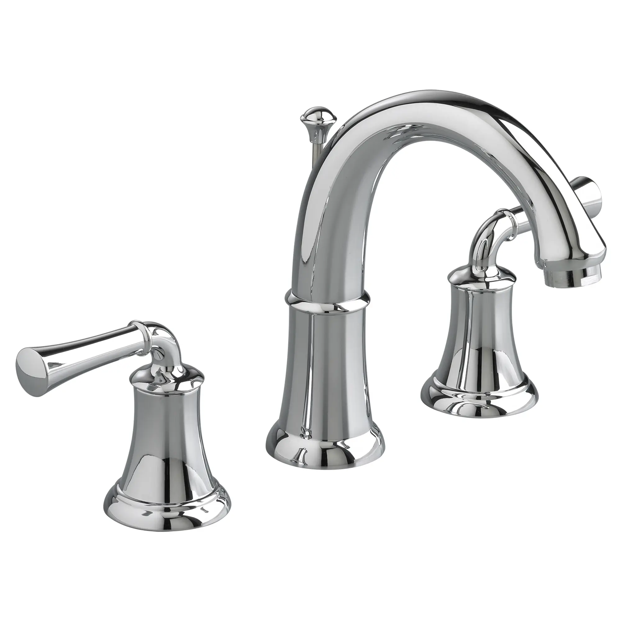 Portsmouth 8-In. Widespread 2-Handle Crescent Spout Bathroom Faucet 1.2 GPM with Lever Handles - Image 2