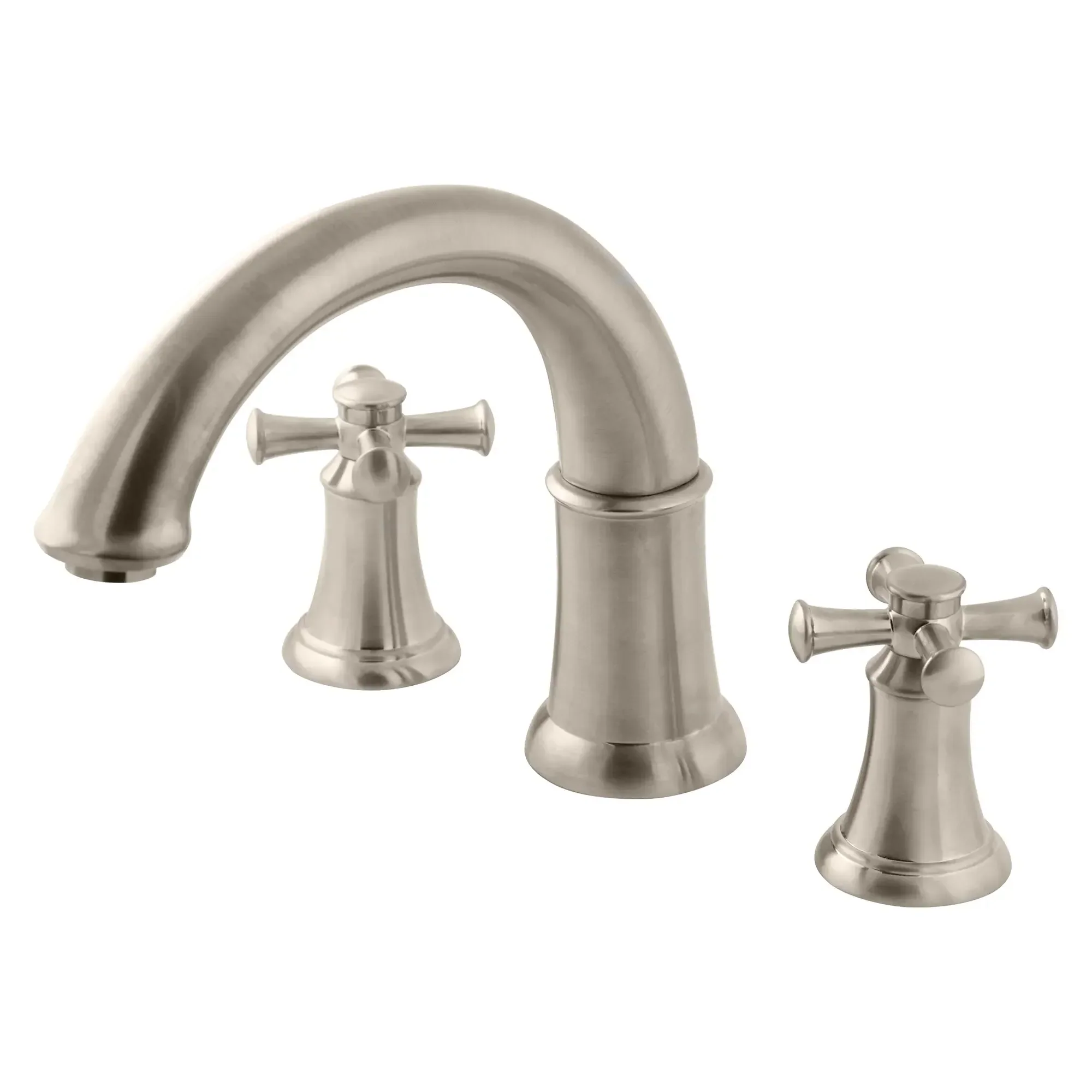 Portsmouth Bathtub Faucet for Flash Rough-in Valve with Cross Handles - Image 5