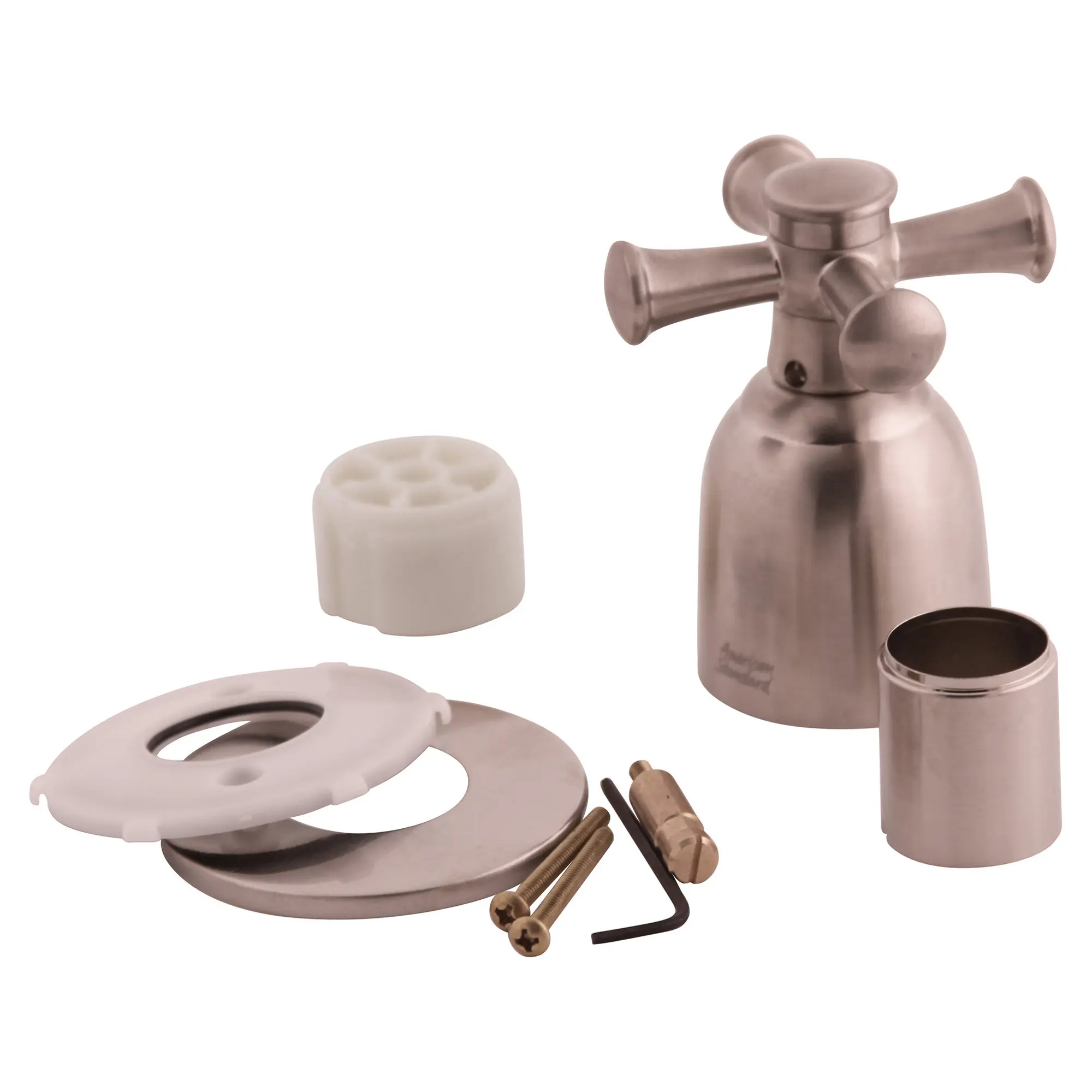 Portsmouth Single-Handle On/Off Volume Control Valve Trim with Cross Handle - Image 2
