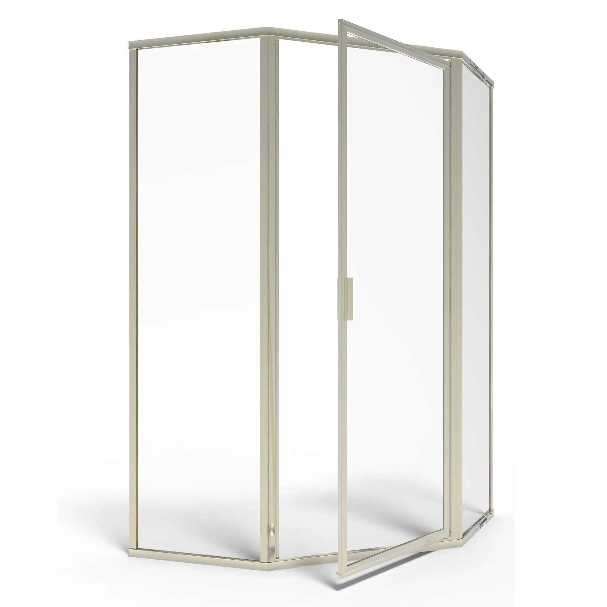 Prestige 63-1/2-Inch Height Framed Swing Shower Door