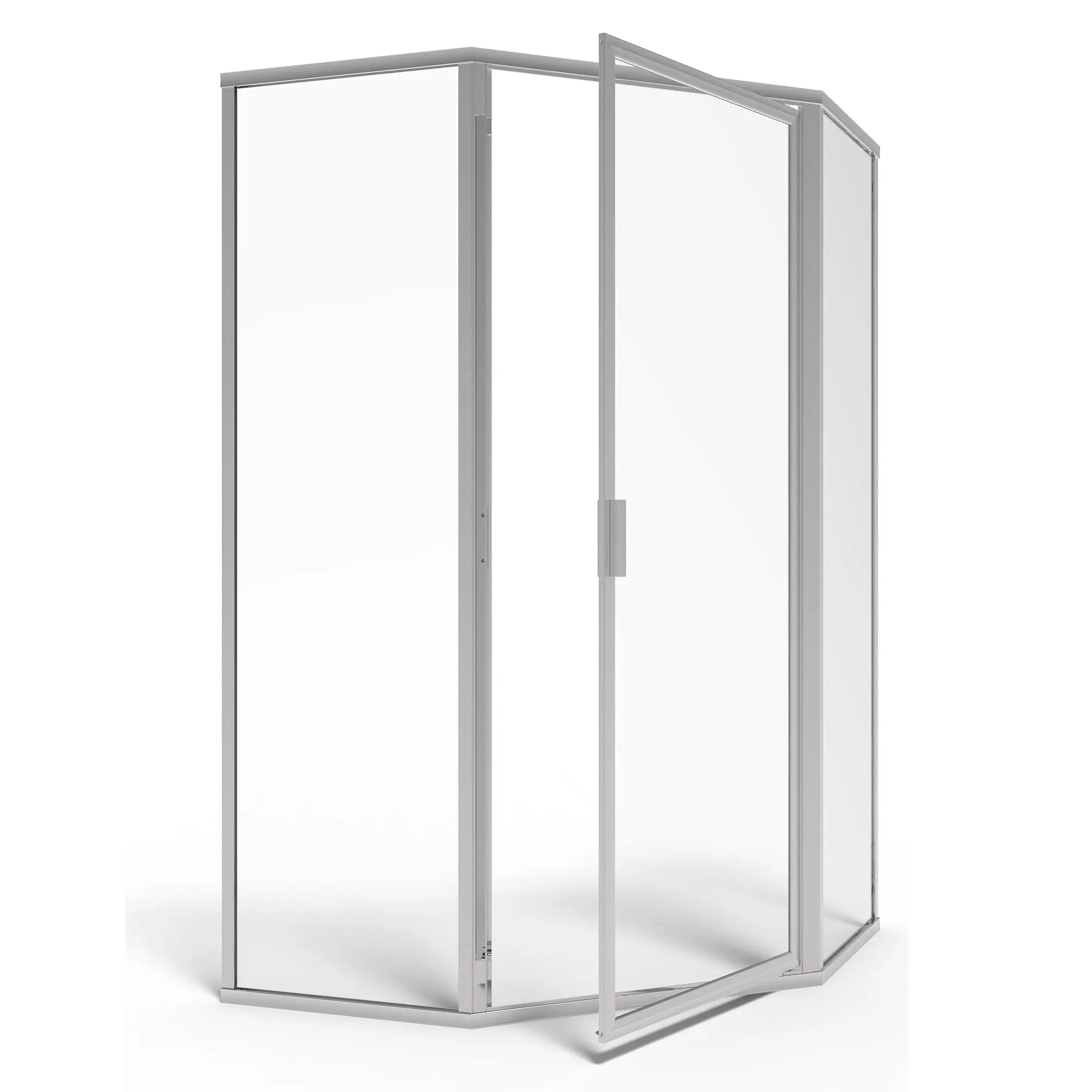 Prestige 66-5/8-Inch Height Neo Angle Shower Door - Image 3