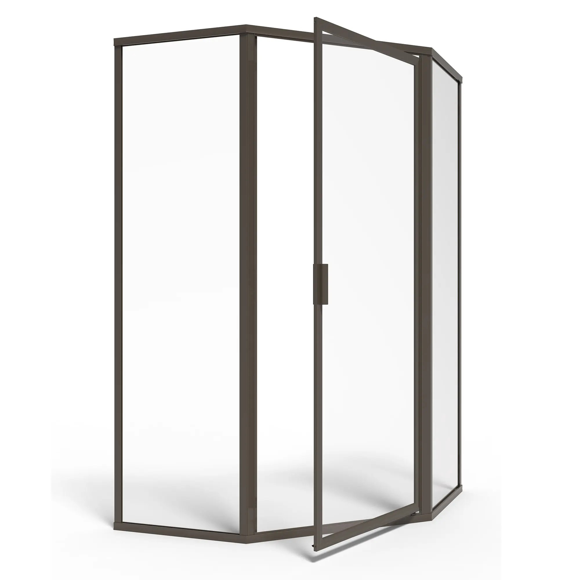 Prestige 66-5/8-Inch Height Neo Angle Shower Door - Image 4