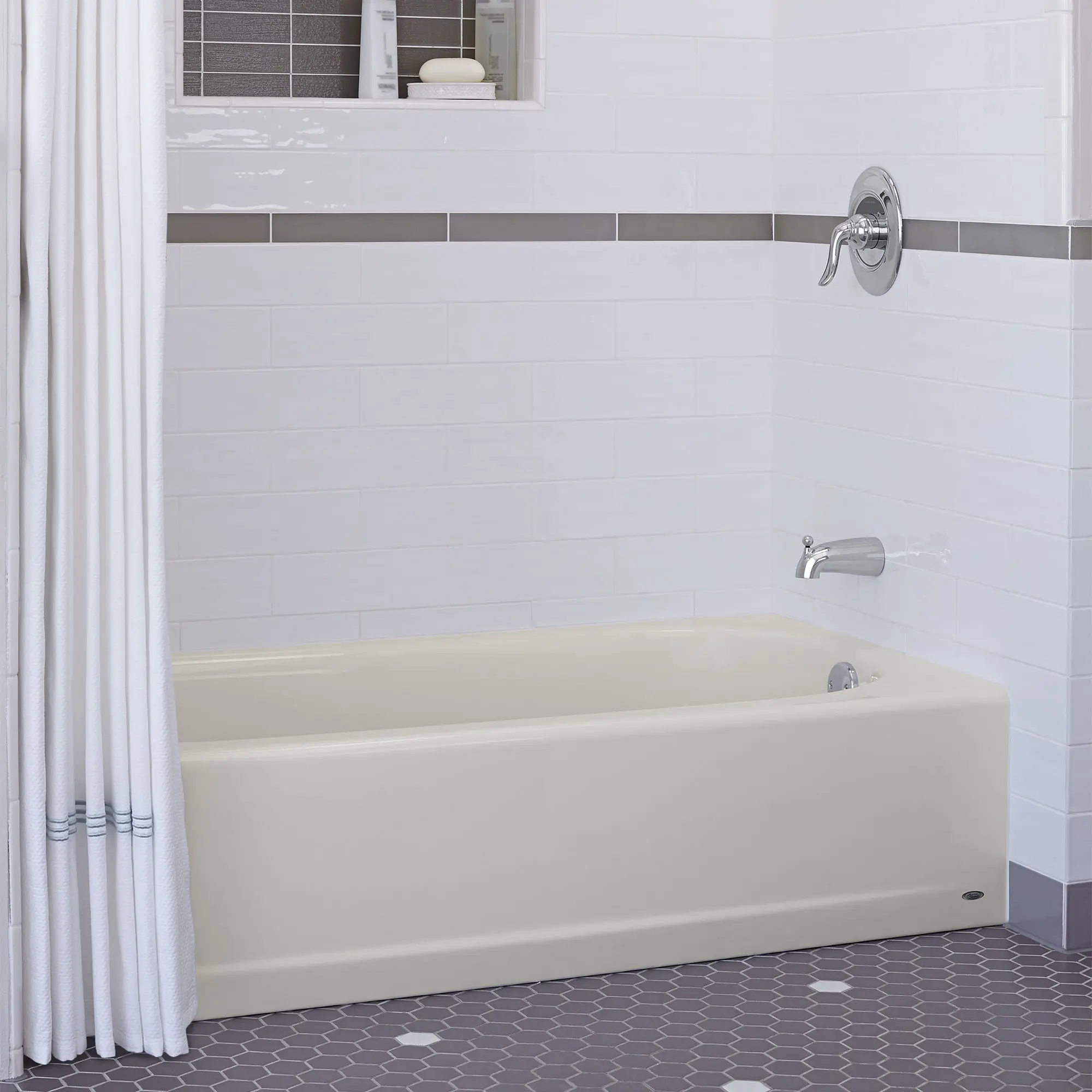 Princeton® Americast® 60 x 30-Inch Integral Apron Bathtub With Right-Hand Outlet - Image 10